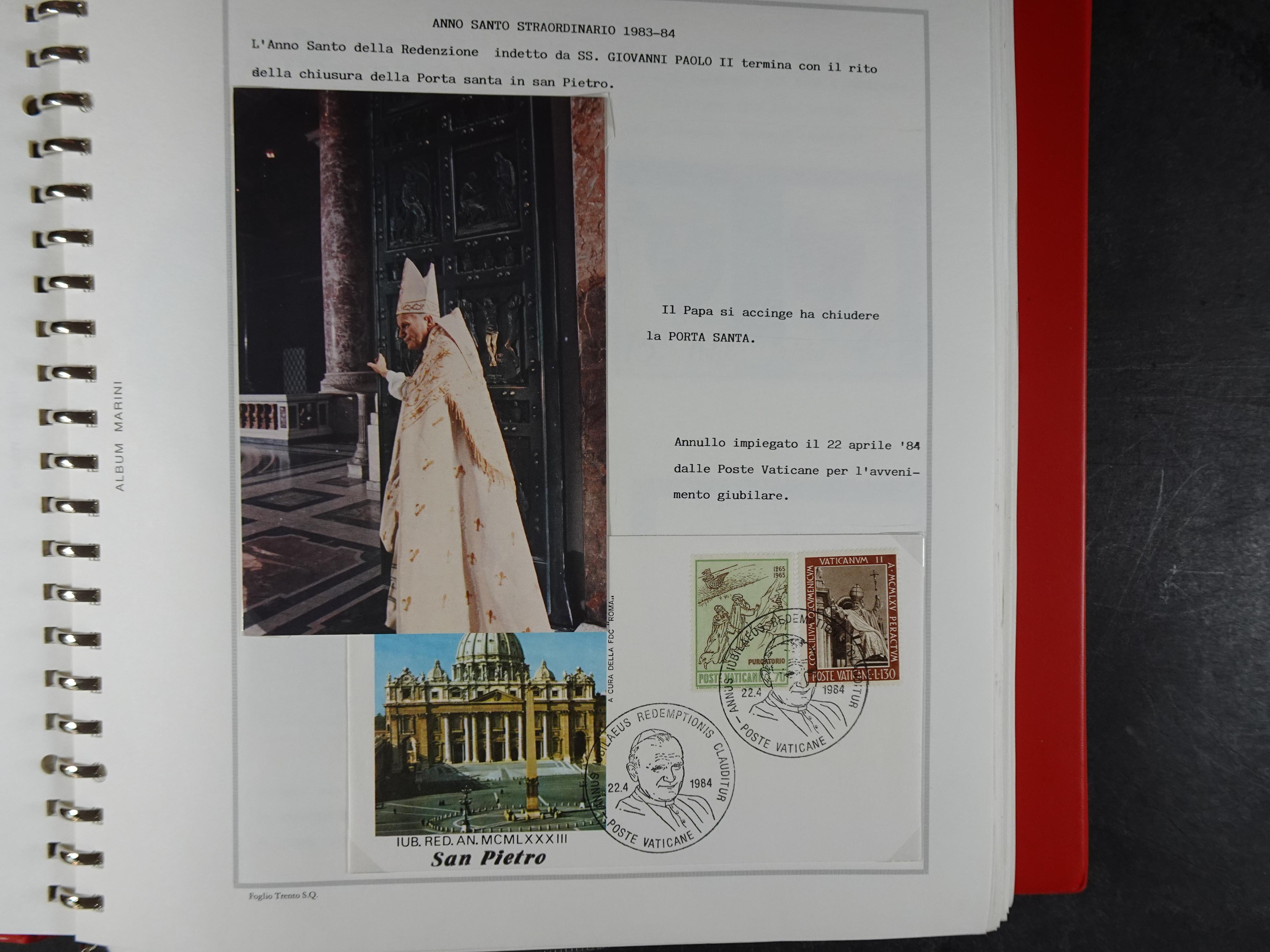 Mooie collectie motief Año Santo mooi opgezet geheel. Leuke waarde. 286