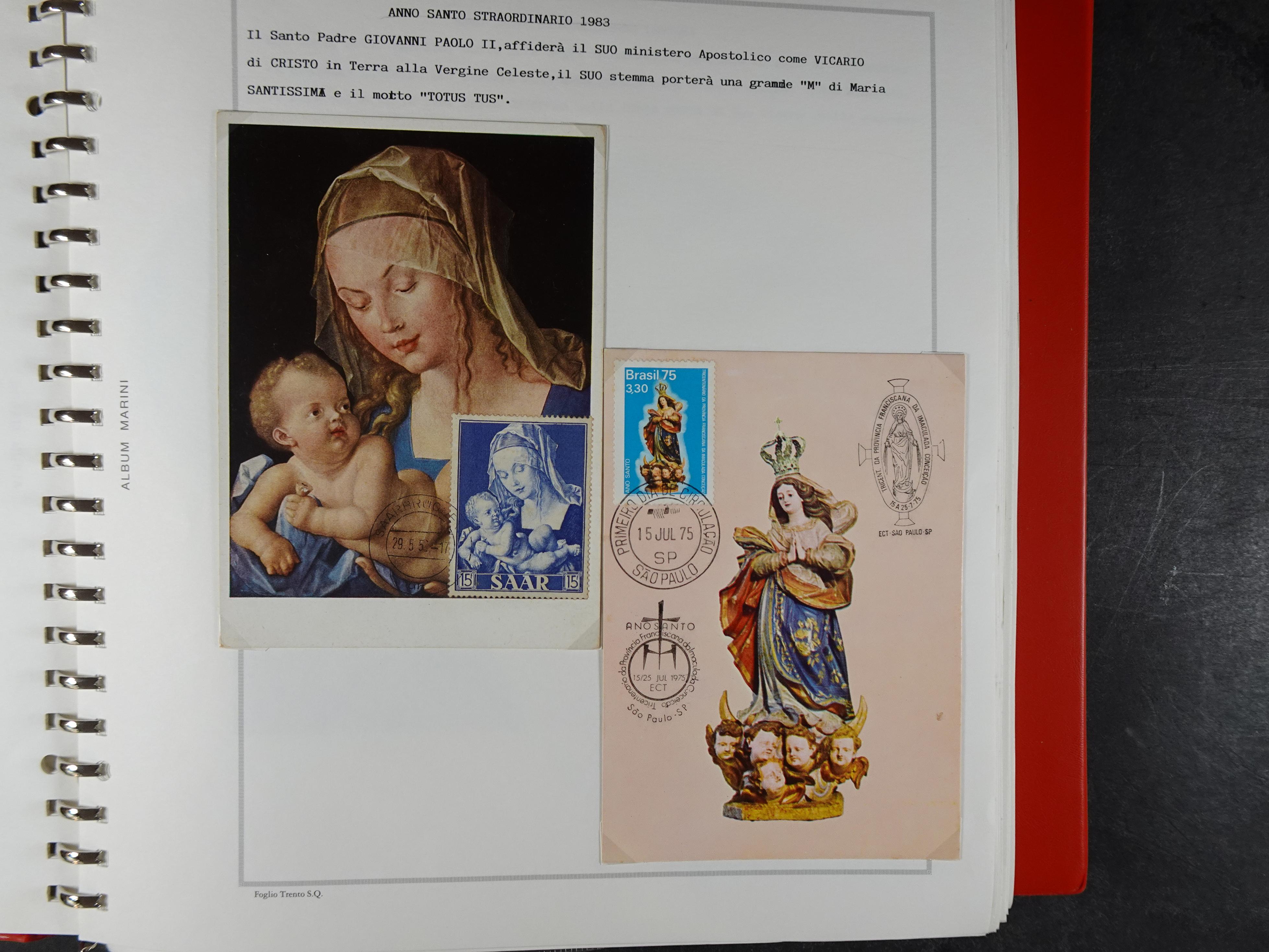 Mooie collectie motief Año Santo mooi opgezet geheel. Leuke waarde. 287