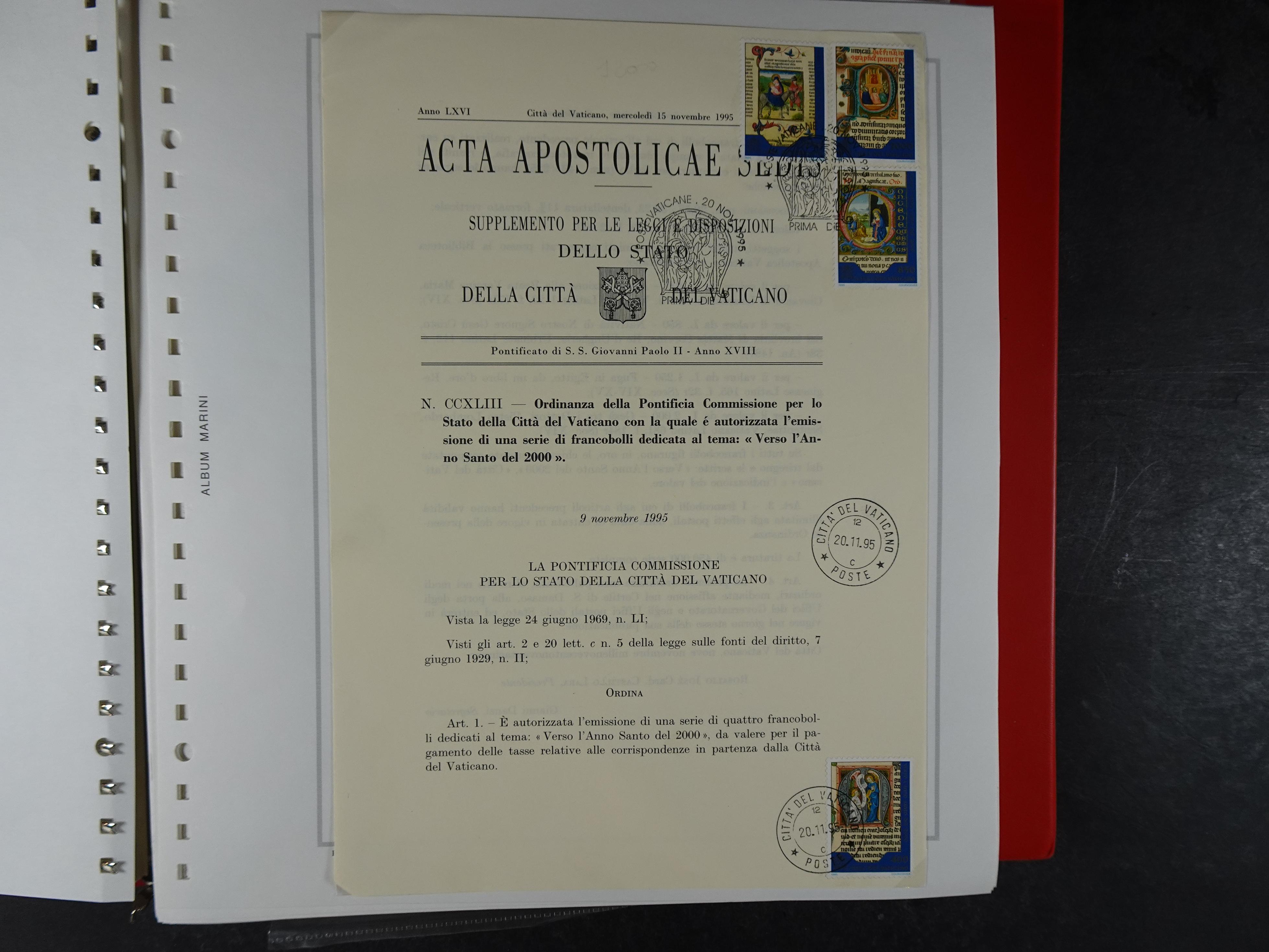 Mooie collectie motief Año Santo mooi opgezet geheel. Leuke waarde. 289