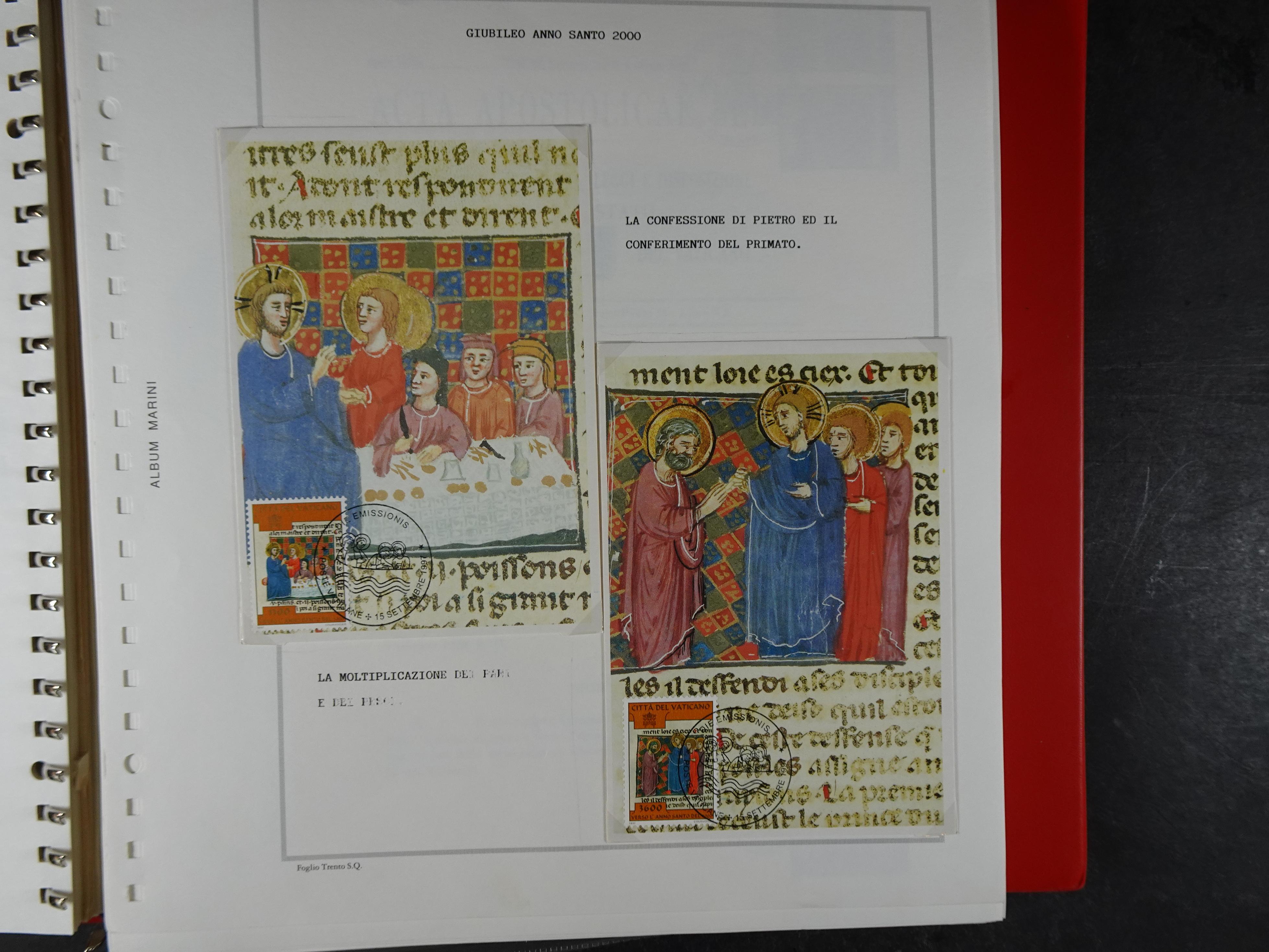 Mooie collectie motief Año Santo mooi opgezet geheel. Leuke waarde. 295