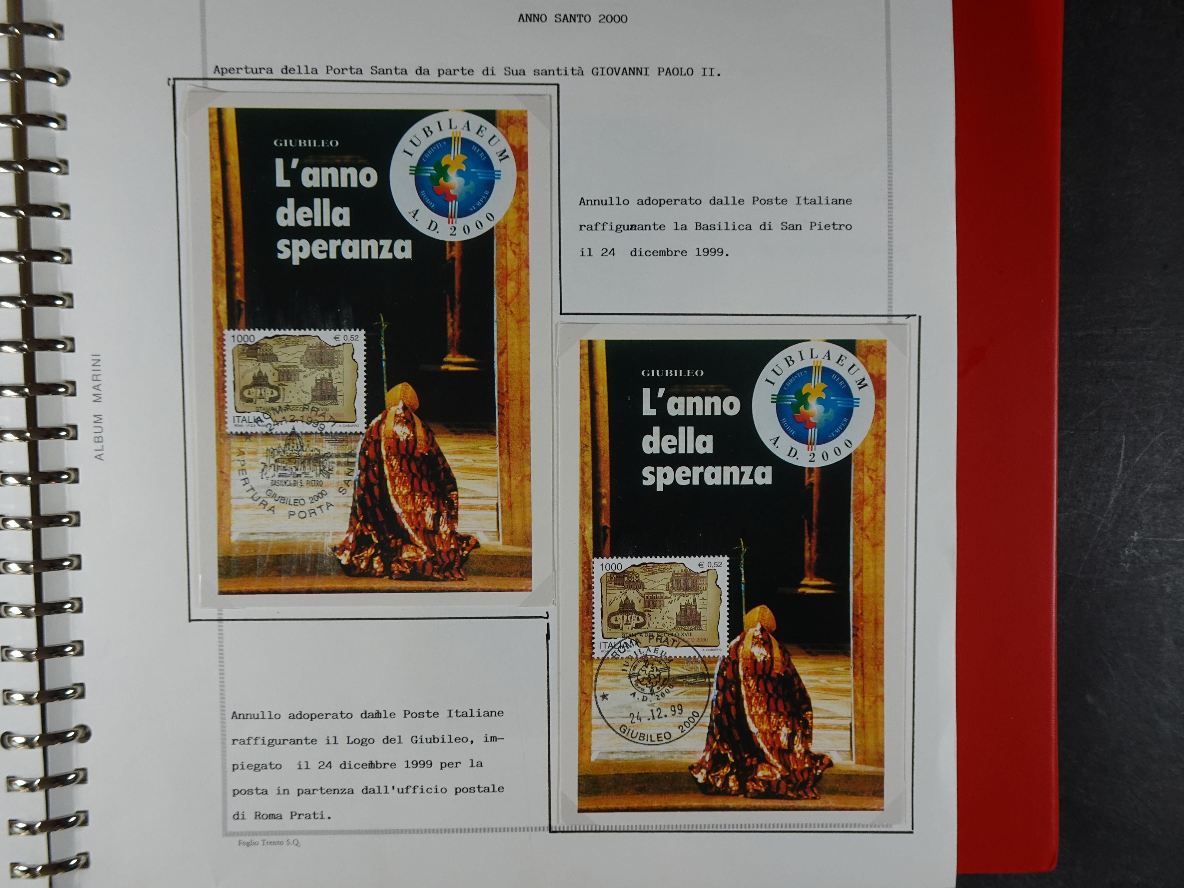 Mooie collectie motief Año Santo mooi opgezet geheel. Leuke waarde. 302