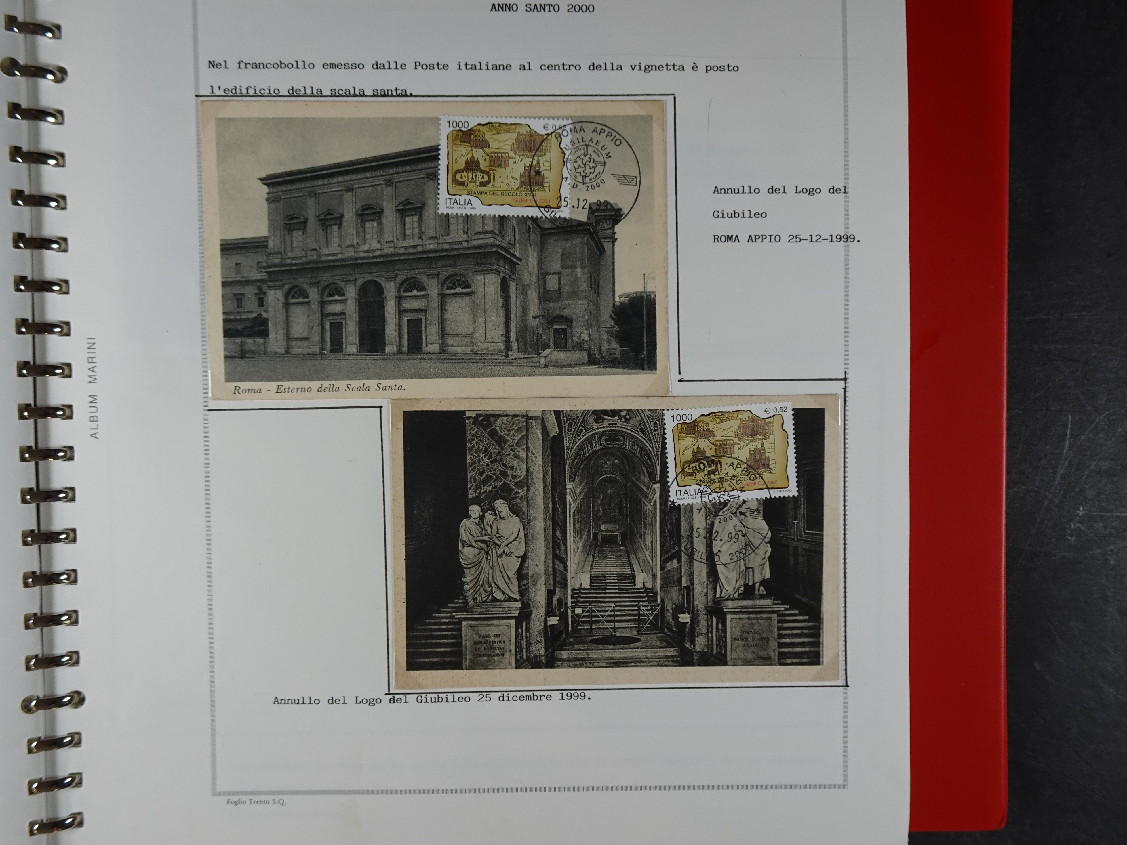 Mooie collectie motief Año Santo mooi opgezet geheel. Leuke waarde. 303