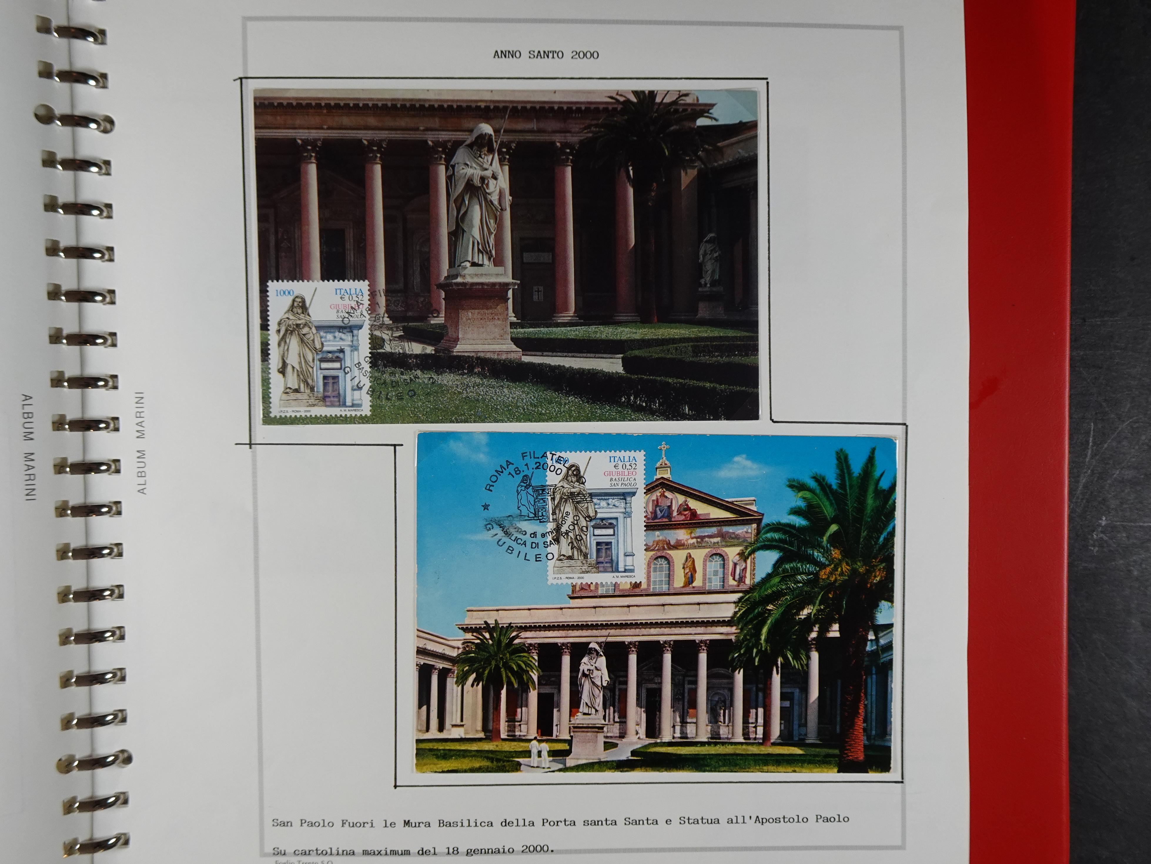 Mooie collectie motief Año Santo mooi opgezet geheel. Leuke waarde. 305