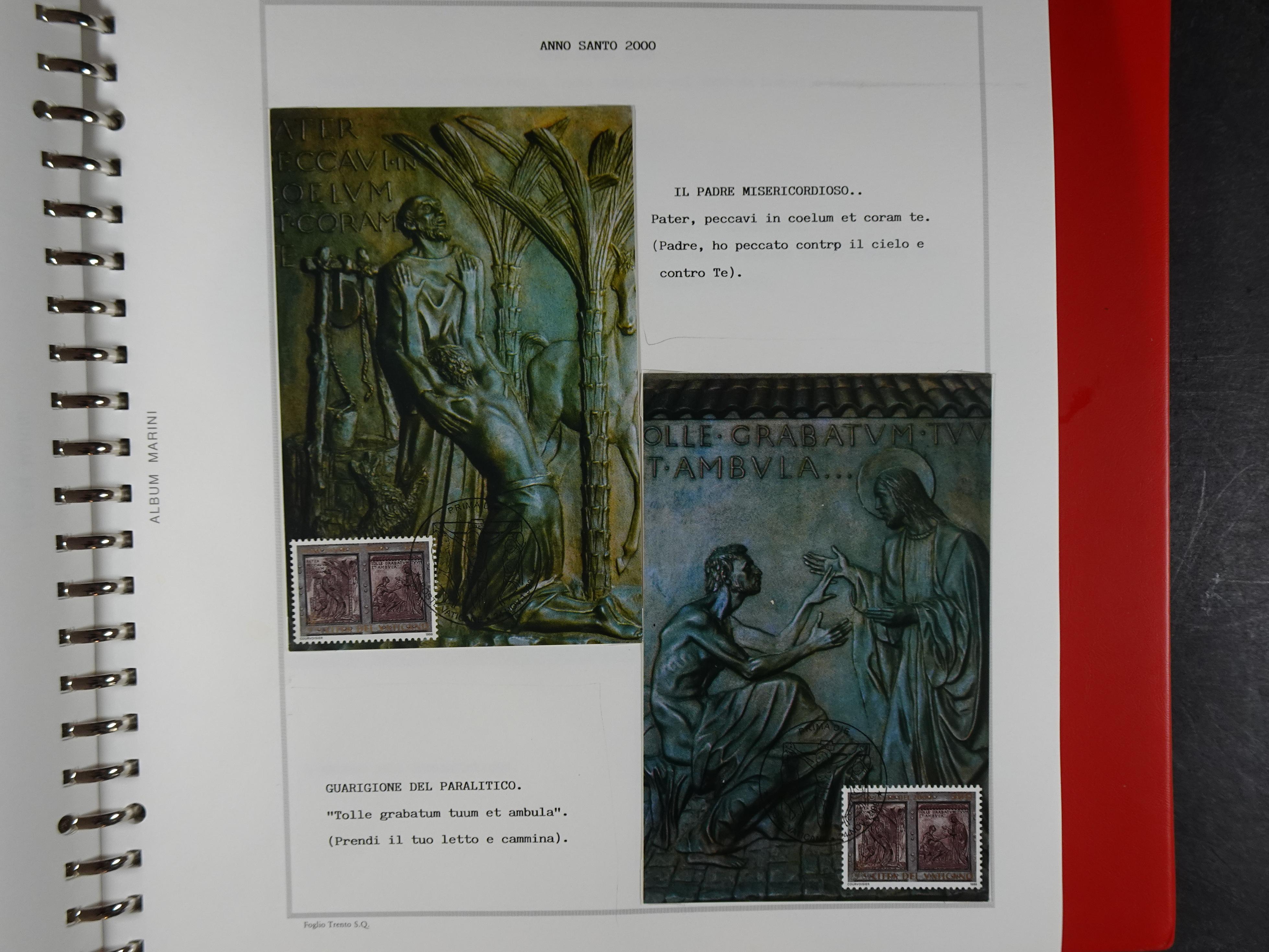 Mooie collectie motief Año Santo mooi opgezet geheel. Leuke waarde. 309