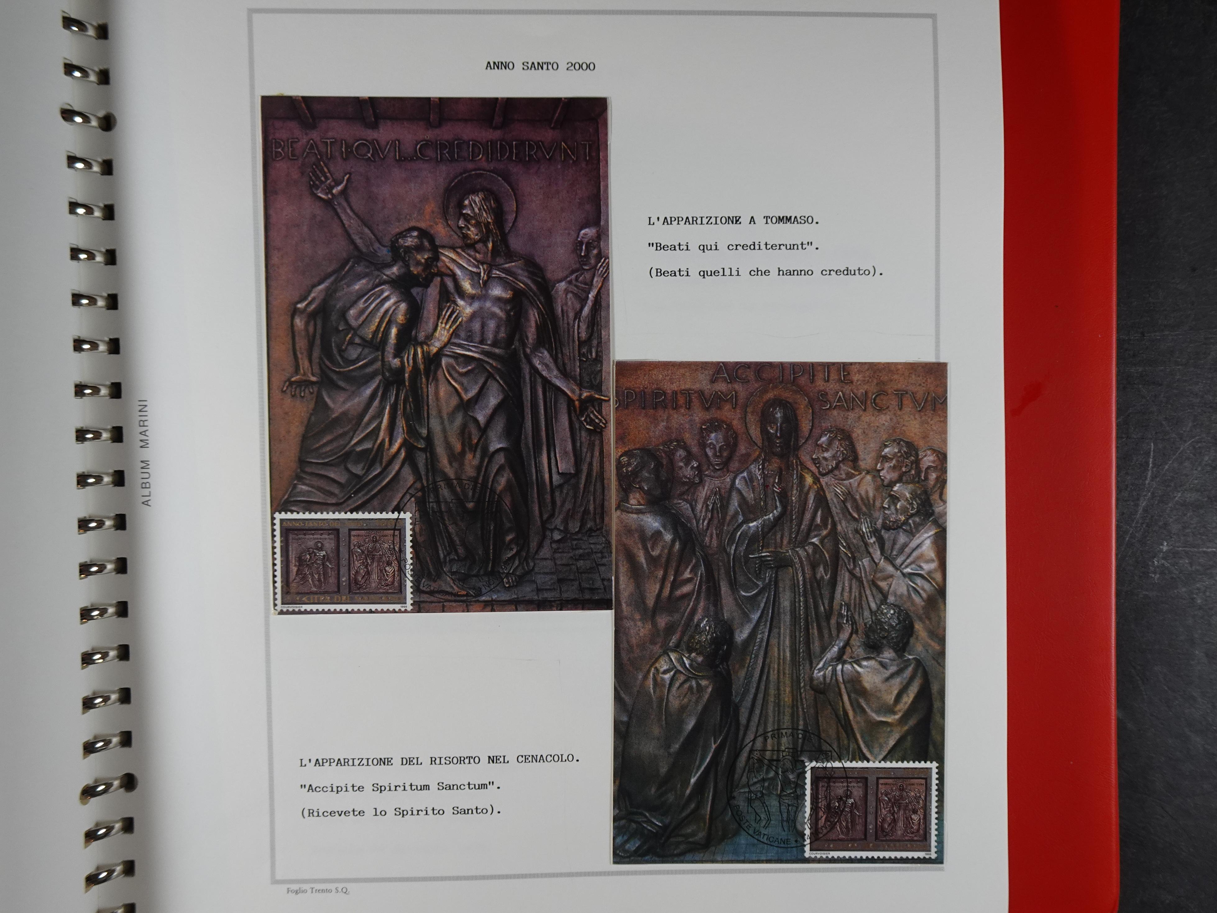 Mooie collectie motief Año Santo mooi opgezet geheel. Leuke waarde. 314