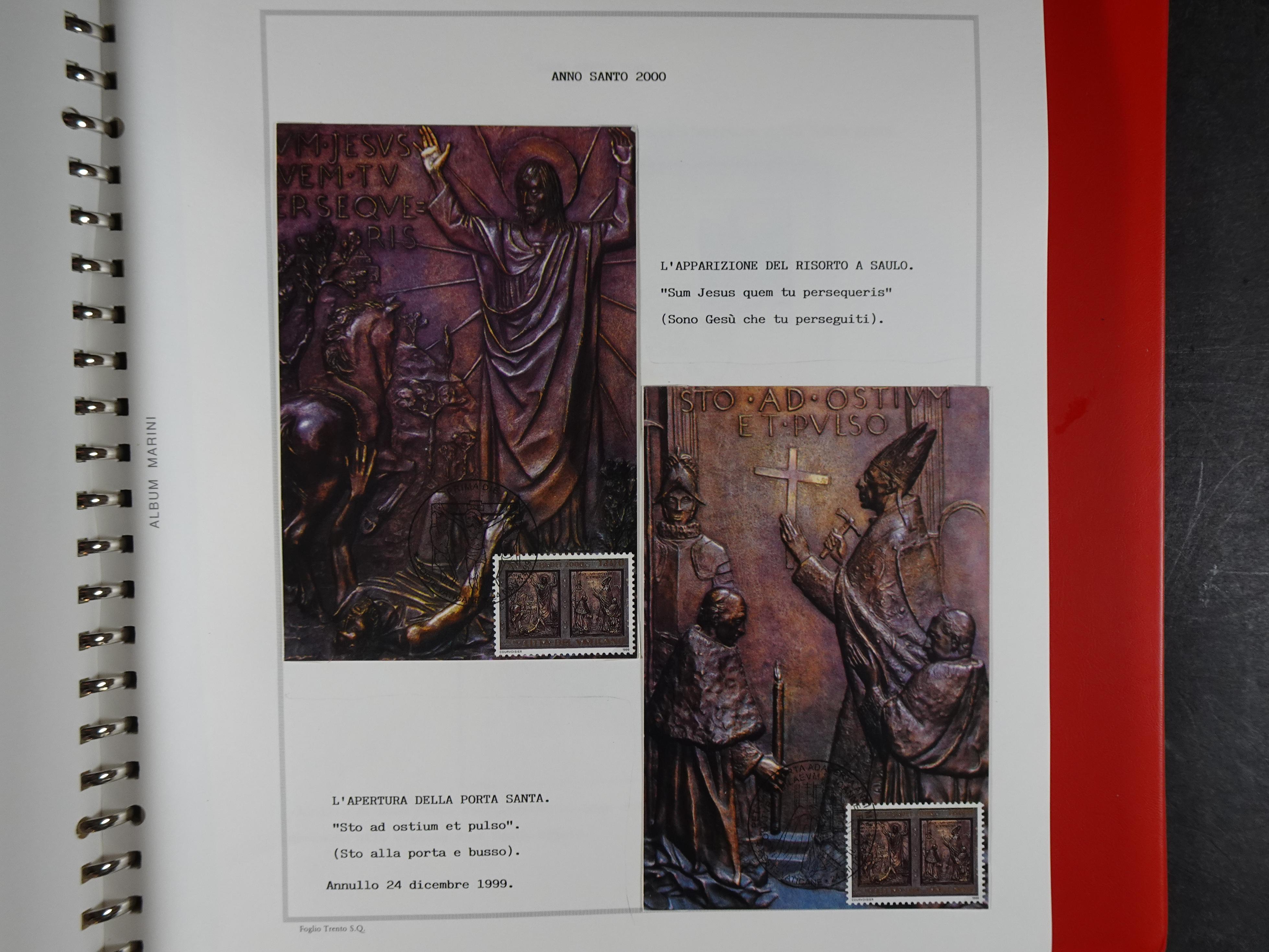 Mooie collectie motief Año Santo mooi opgezet geheel. Leuke waarde. 315