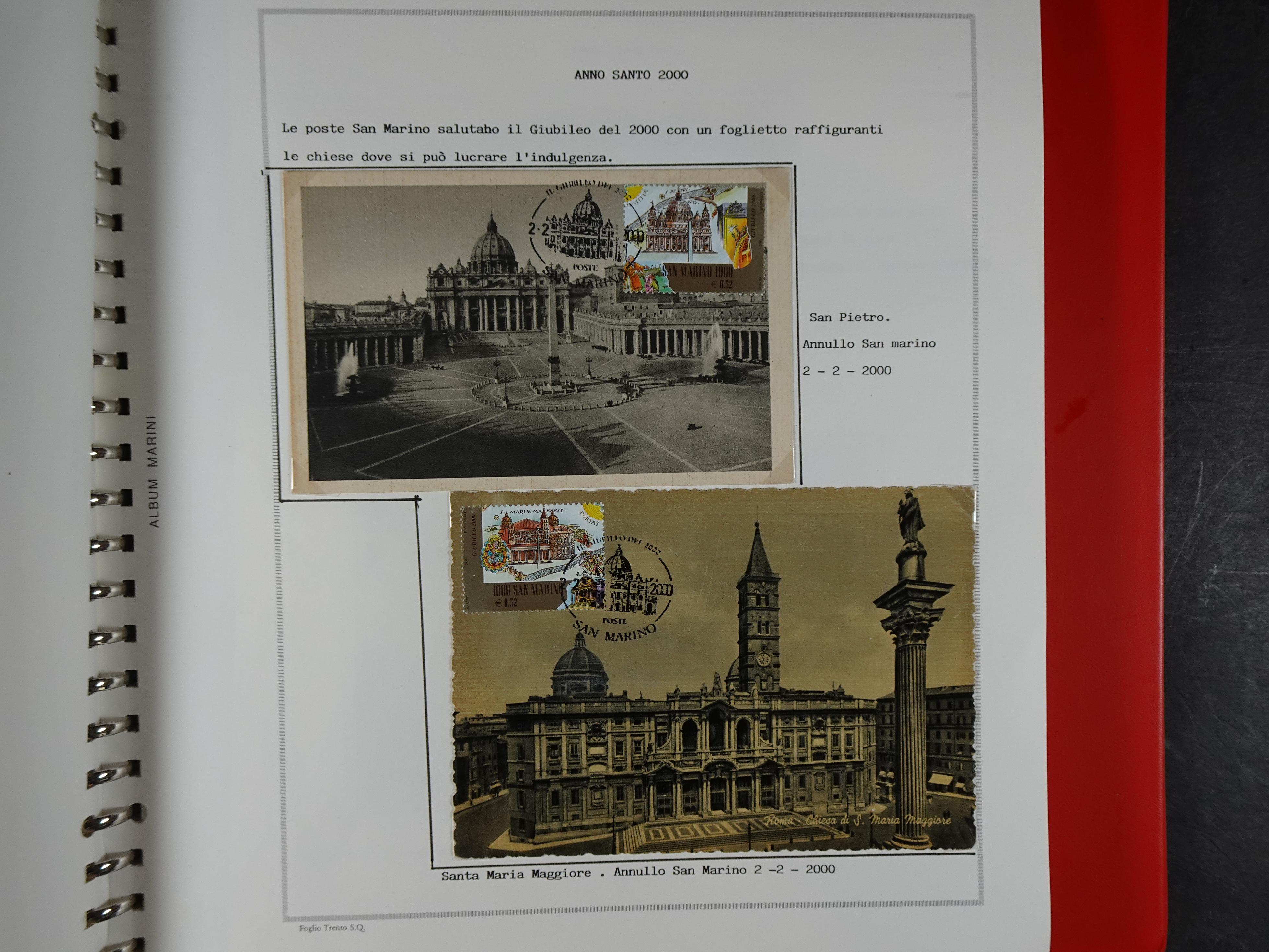 Mooie collectie motief Año Santo mooi opgezet geheel. Leuke waarde. 319