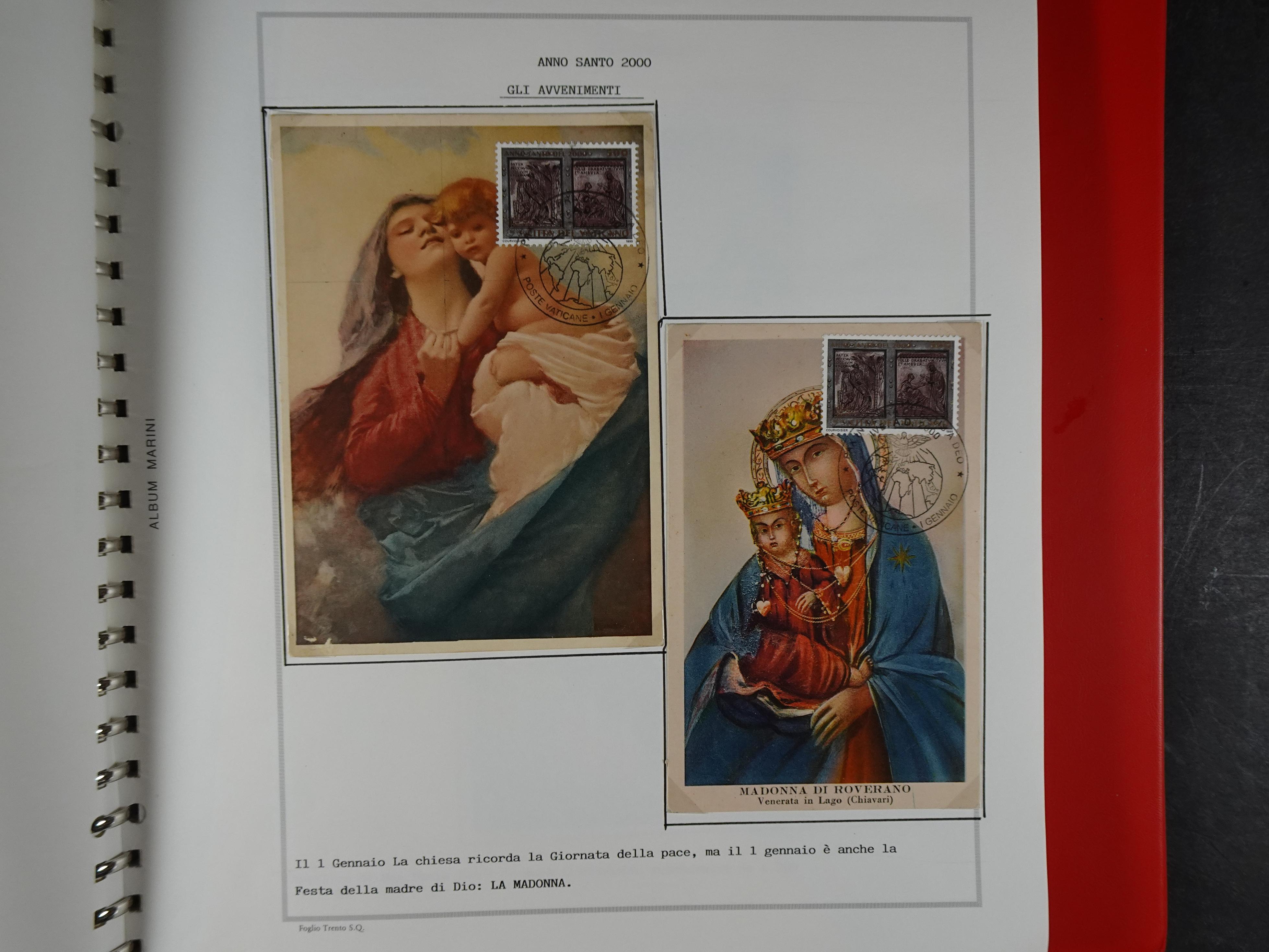 Mooie collectie motief Año Santo mooi opgezet geheel. Leuke waarde. 322