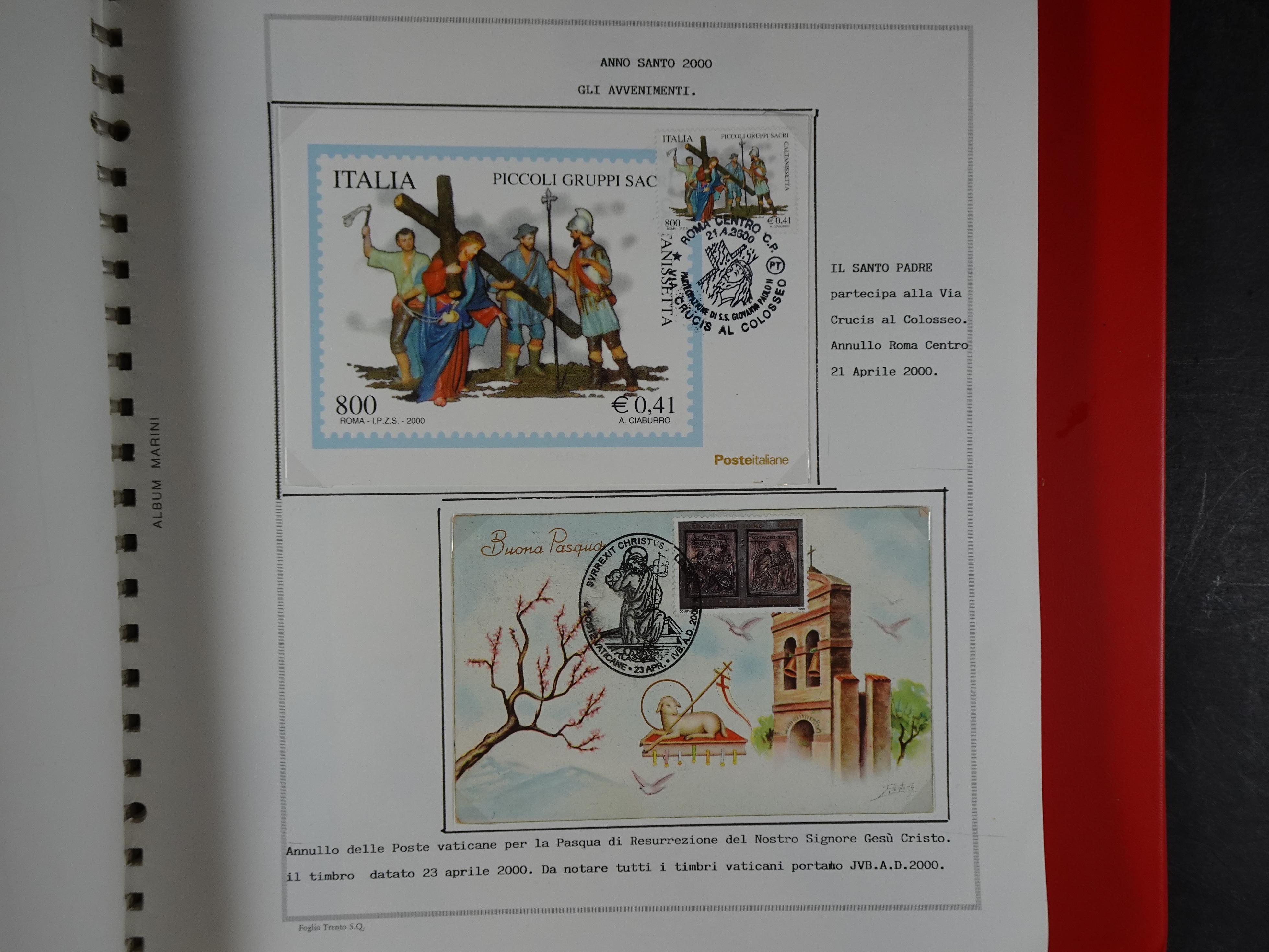 Mooie collectie motief Año Santo mooi opgezet geheel. Leuke waarde. 328