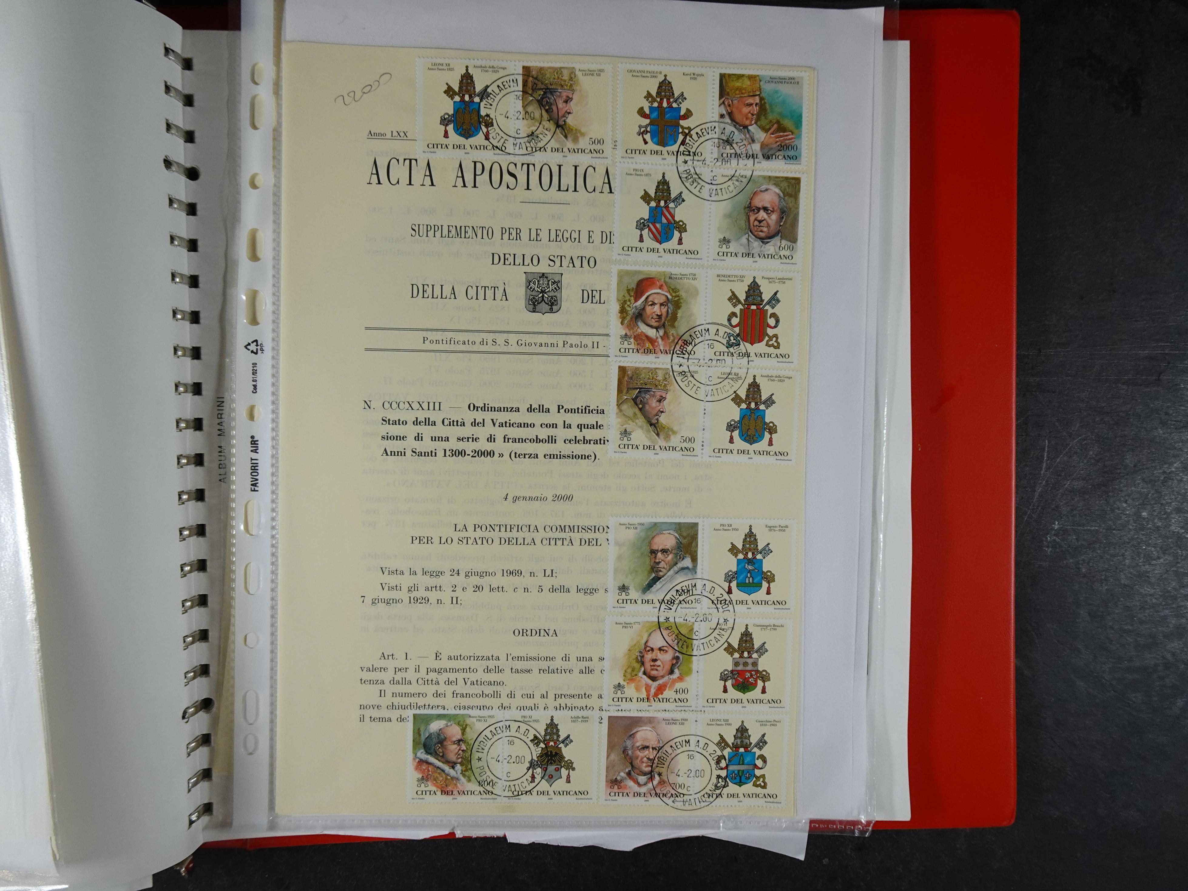 Mooie collectie motief Año Santo mooi opgezet geheel. Leuke waarde. 331