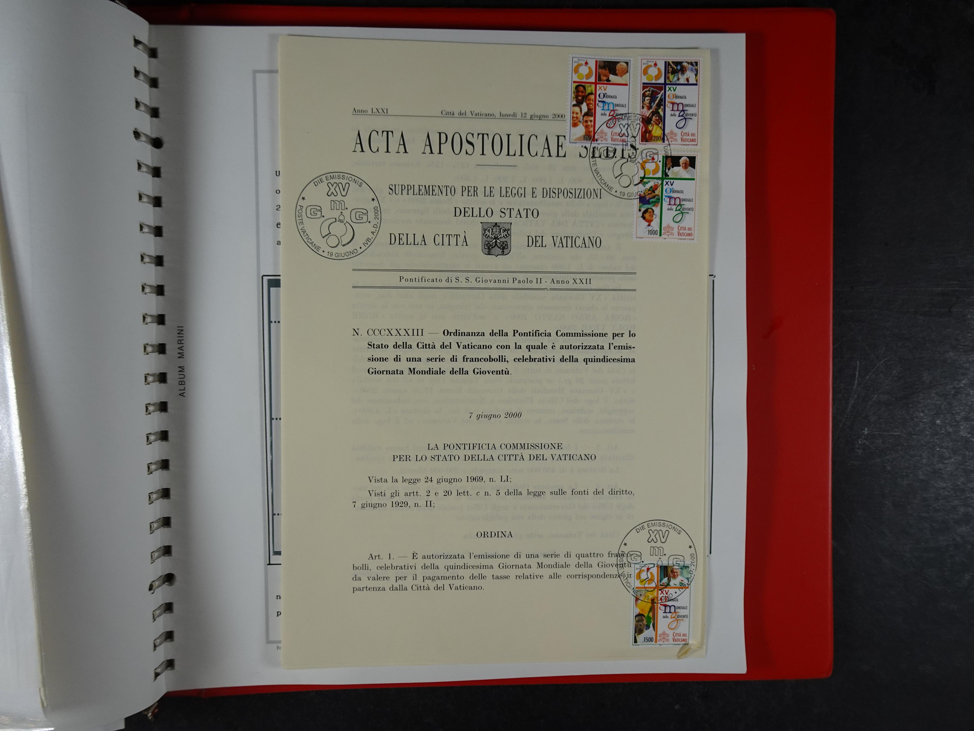 Mooie collectie motief Año Santo mooi opgezet geheel. Leuke waarde. 333