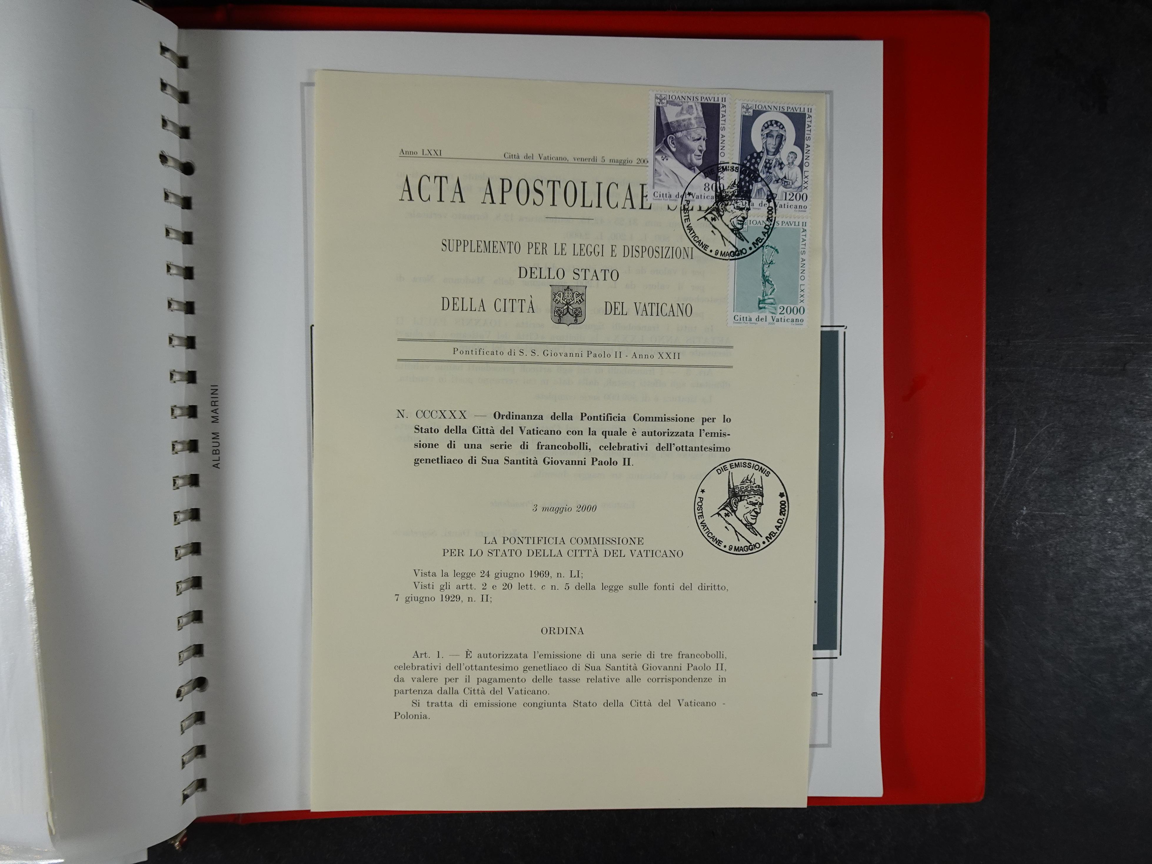 Mooie collectie motief Año Santo mooi opgezet geheel. Leuke waarde. 335