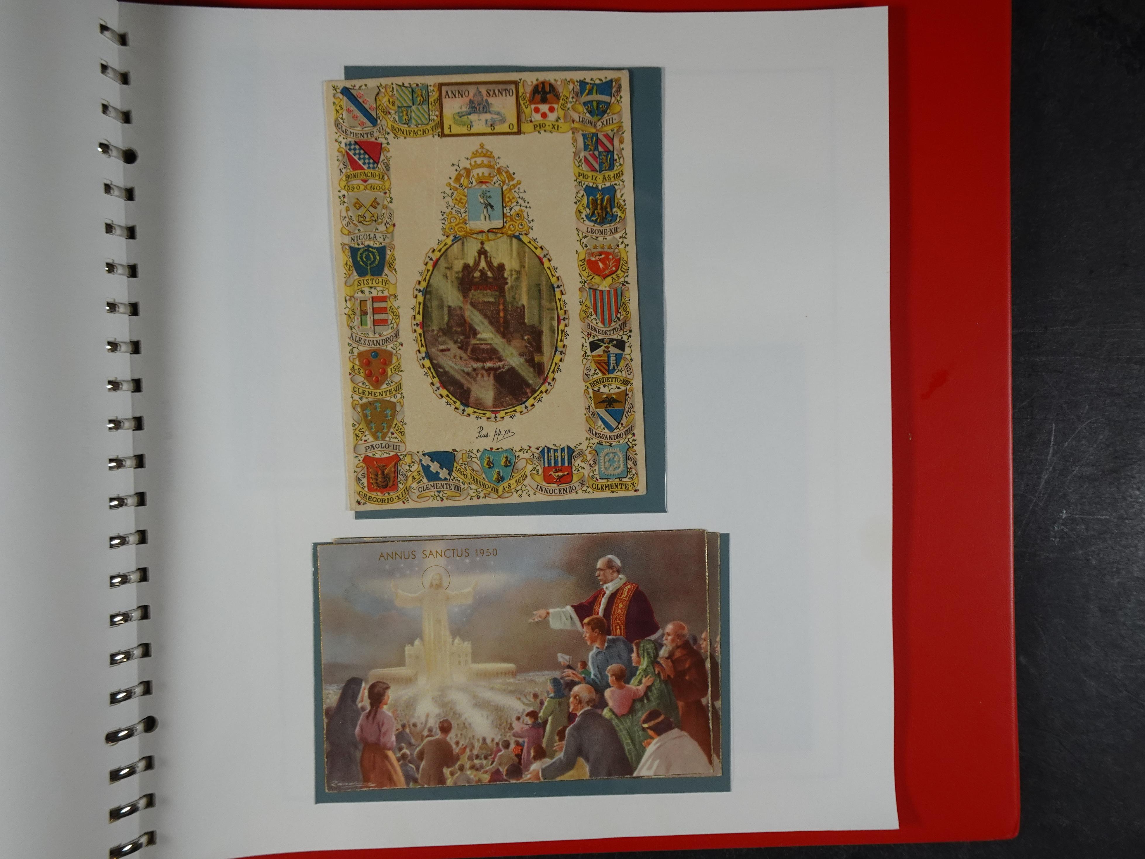 Mooie collectie motief Año Santo mooi opgezet geheel. Leuke waarde. 346