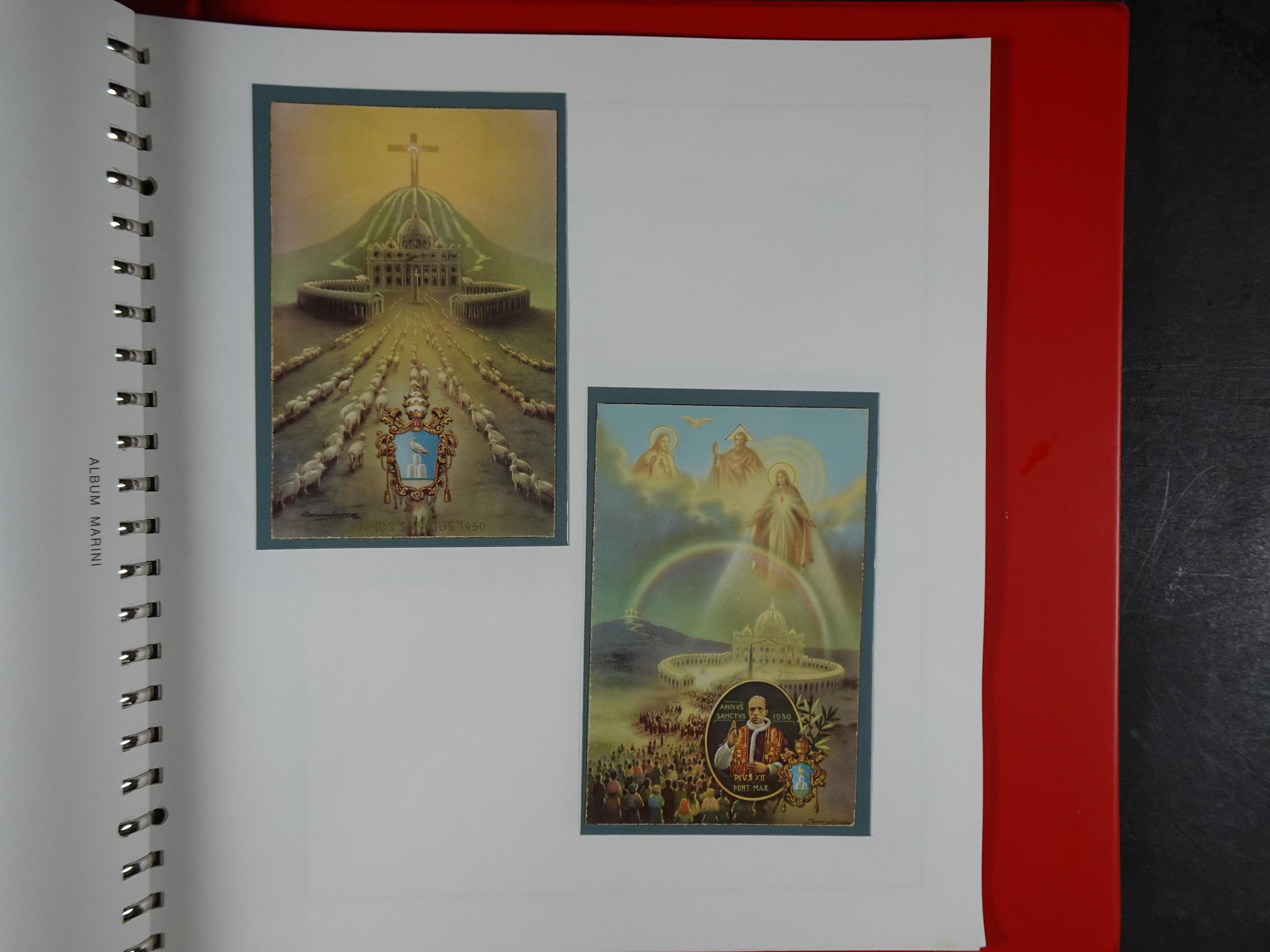 Mooie collectie motief Año Santo mooi opgezet geheel. Leuke waarde. 348