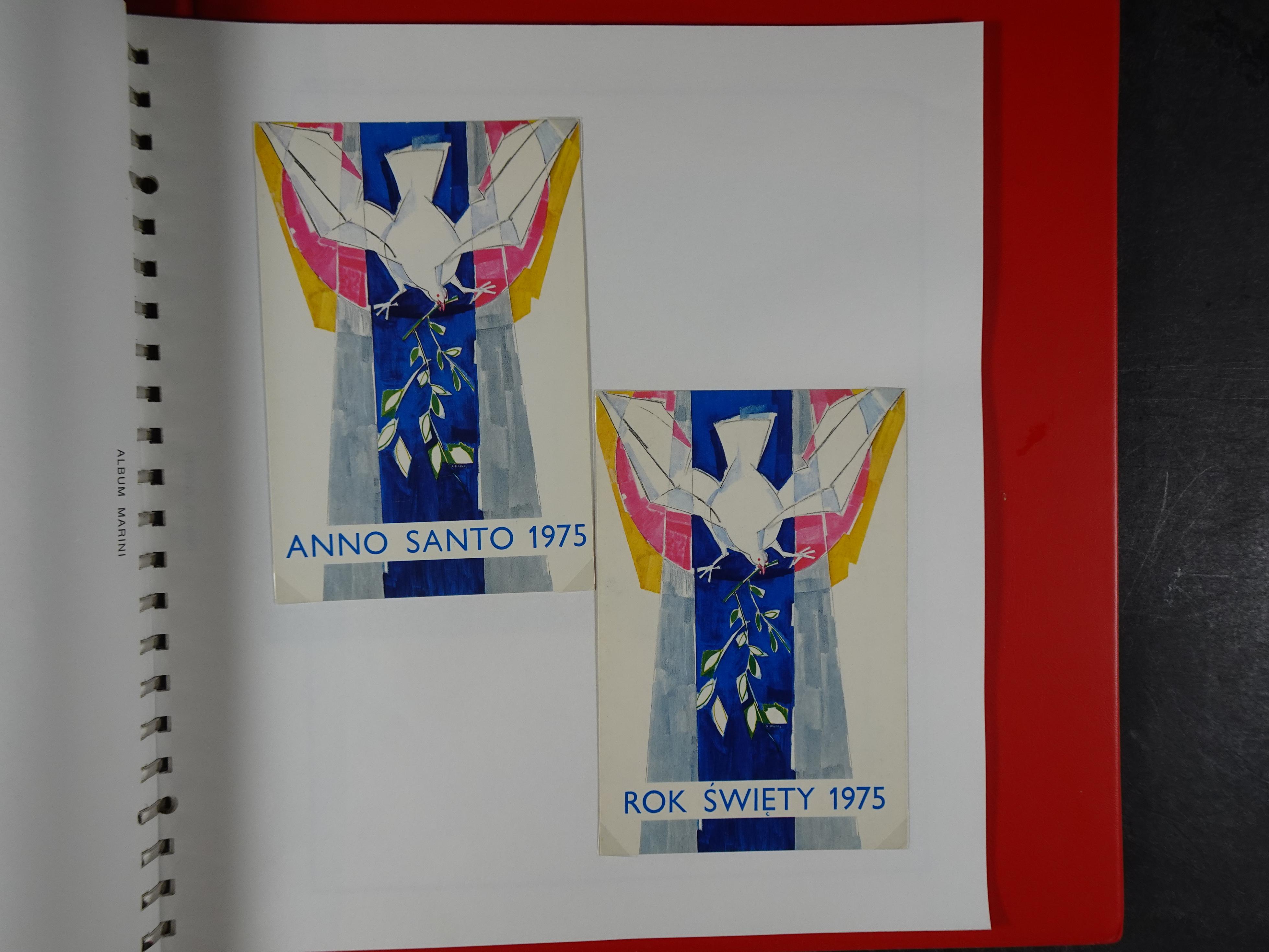 Mooie collectie motief Año Santo mooi opgezet geheel. Leuke waarde. 351