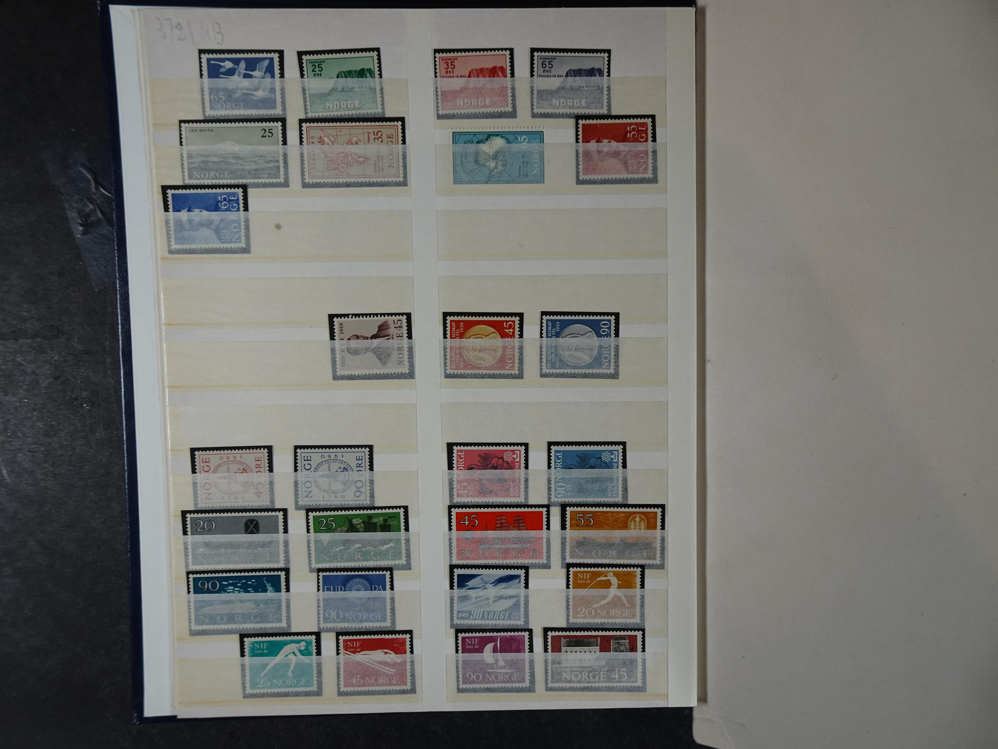 Noorwegen en Aland leuke verzameling. 2