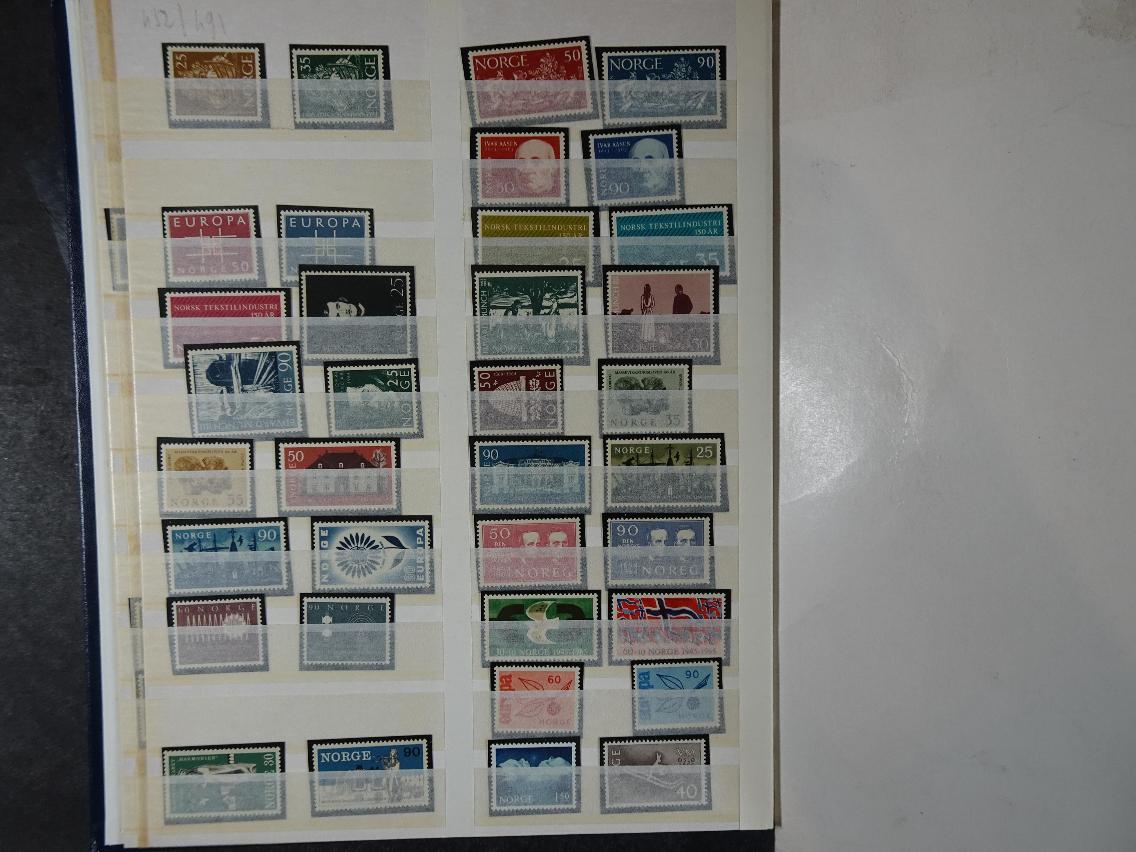 Noorwegen en Aland leuke verzameling. 4