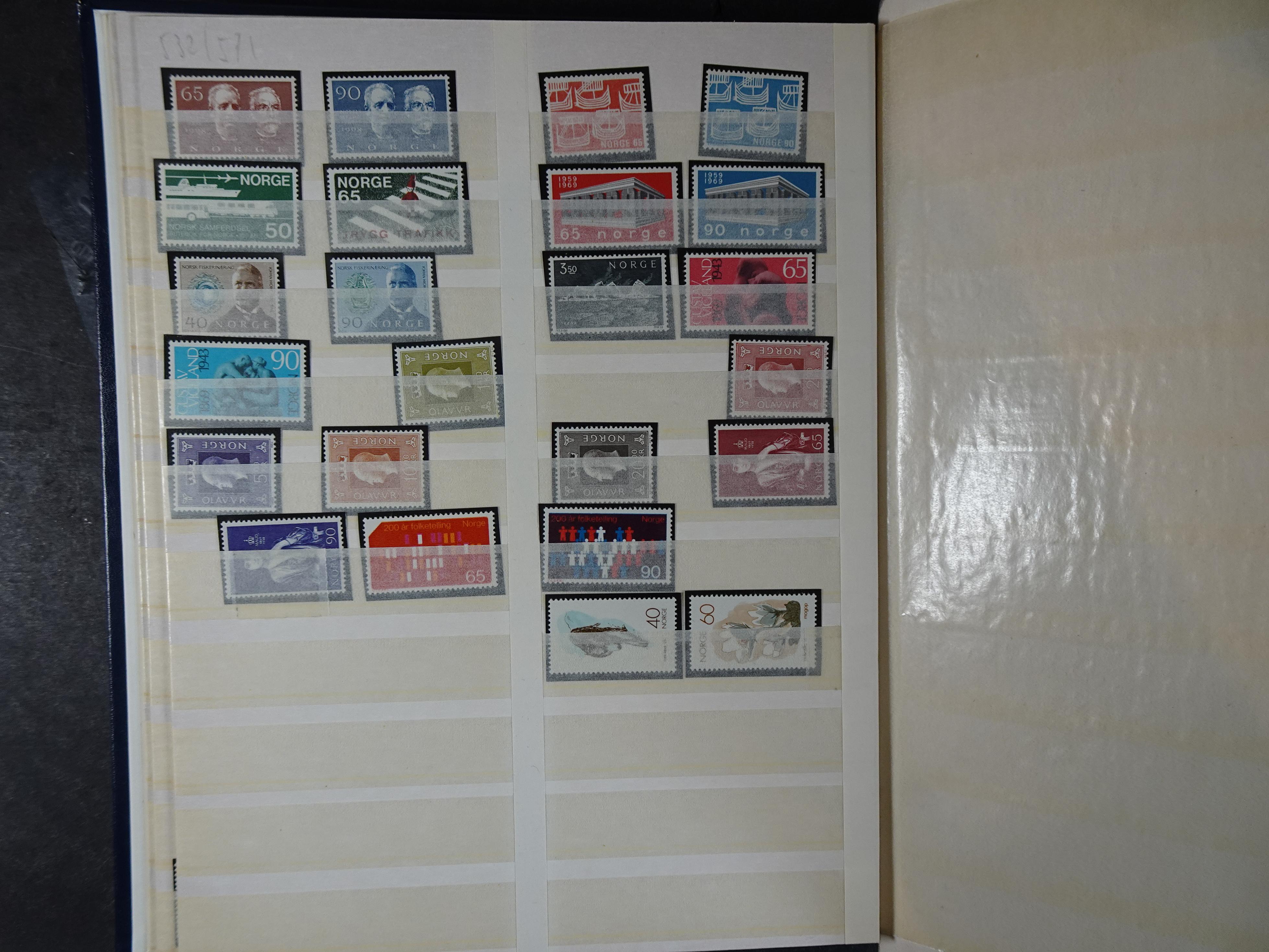 Noorwegen en Aland leuke verzameling. 6