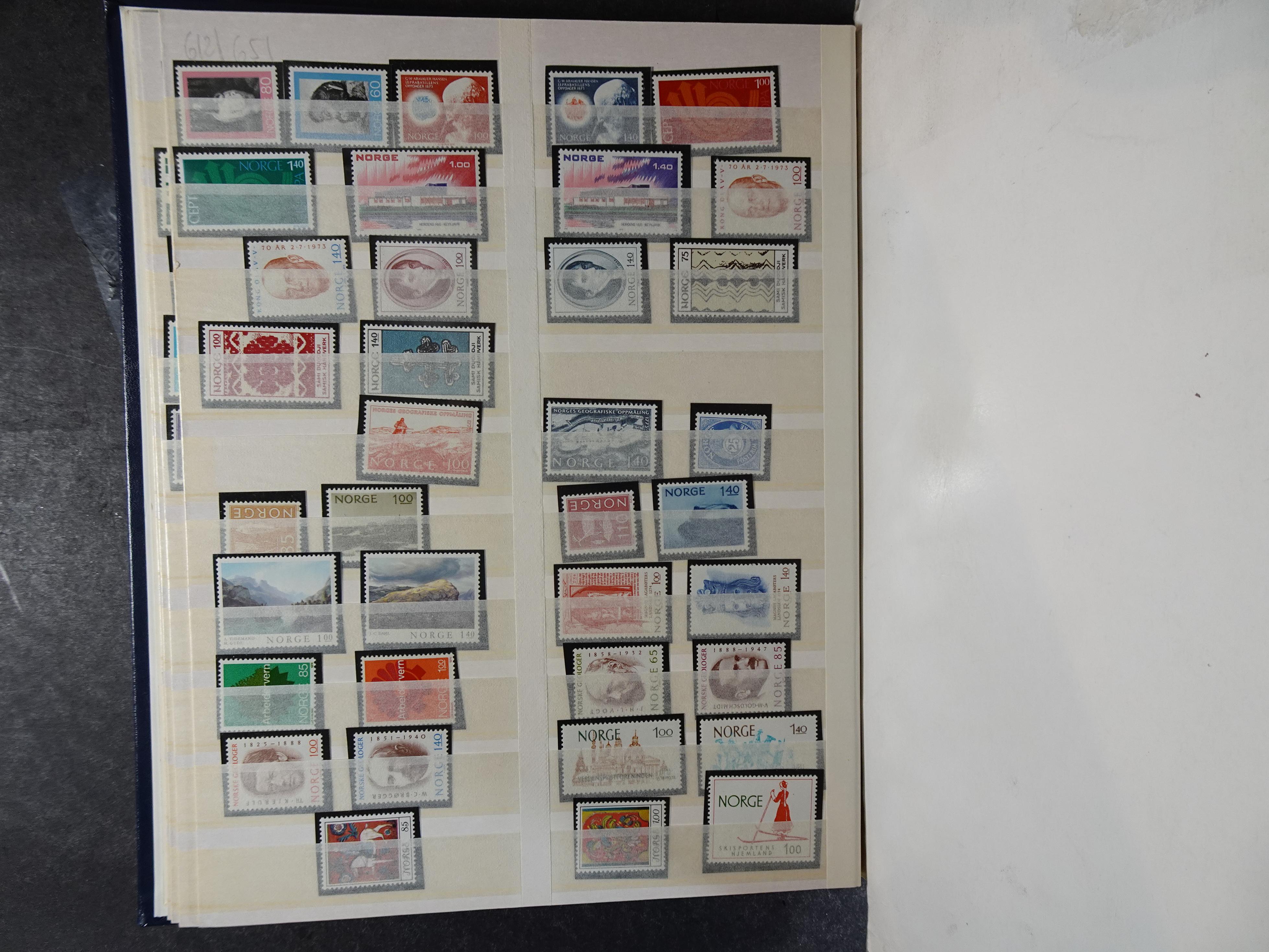 Noorwegen en Aland leuke verzameling. 8