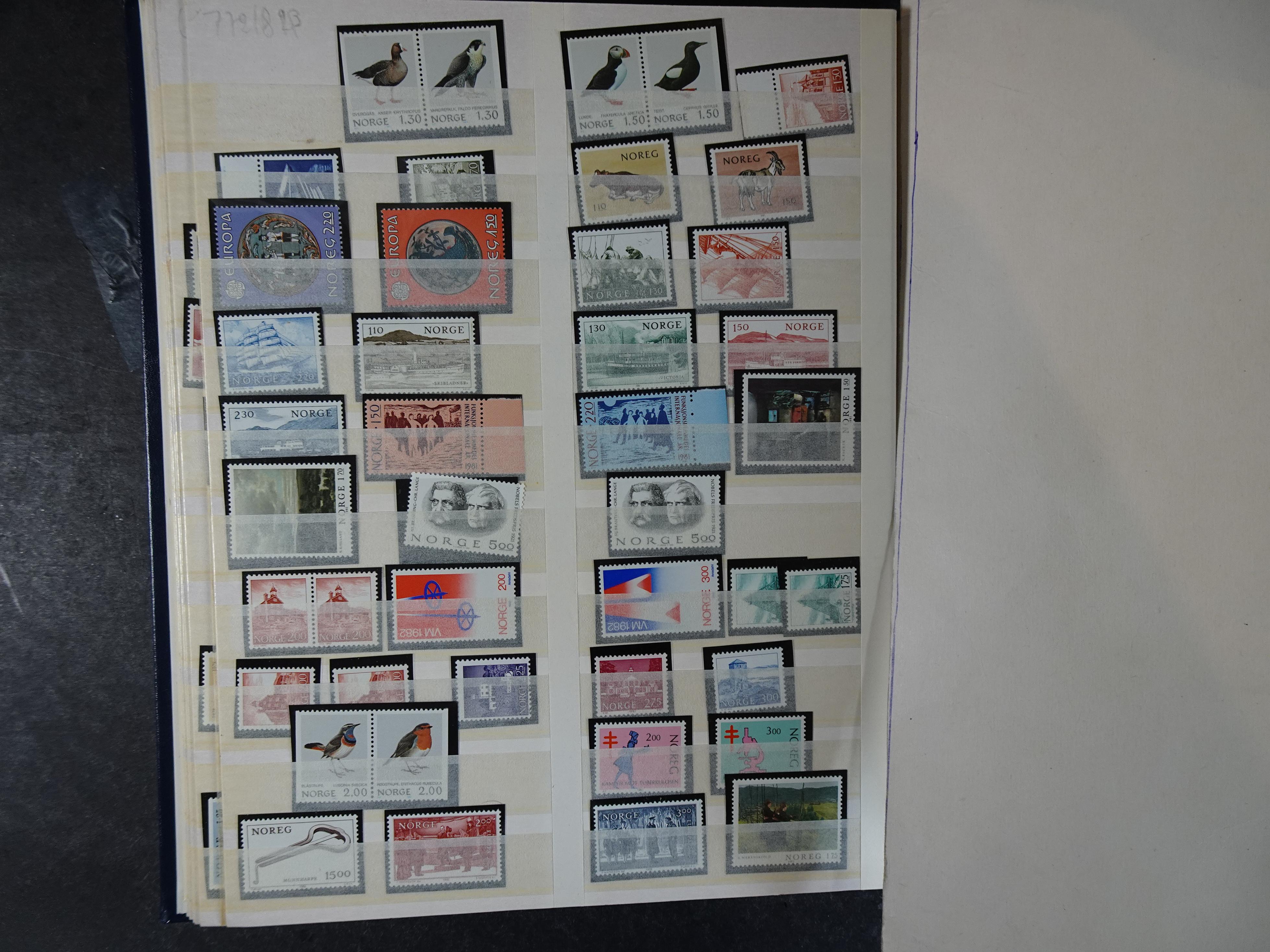 Noorwegen en Aland leuke verzameling. 12