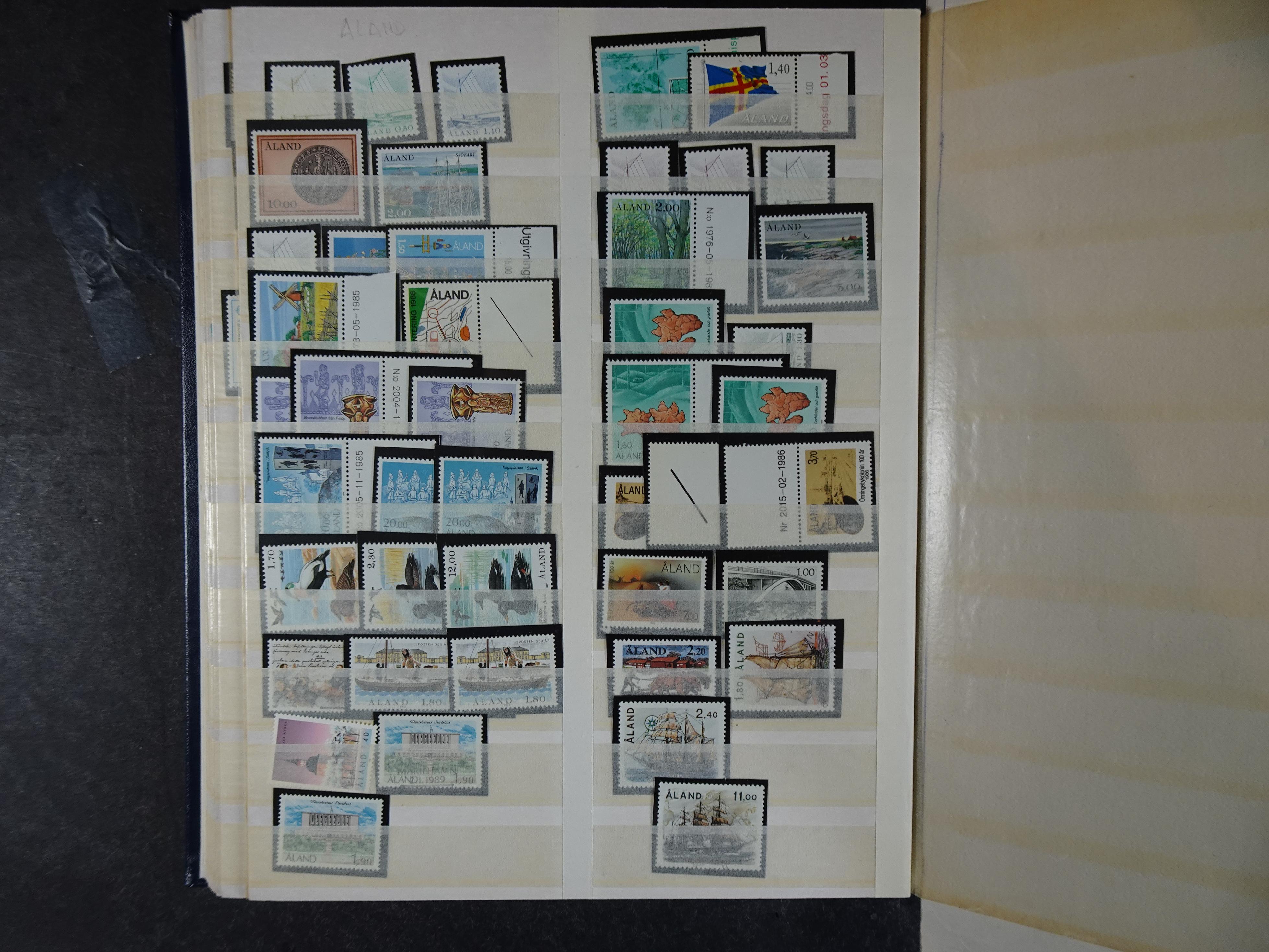 Noorwegen en Aland leuke verzameling. 20
