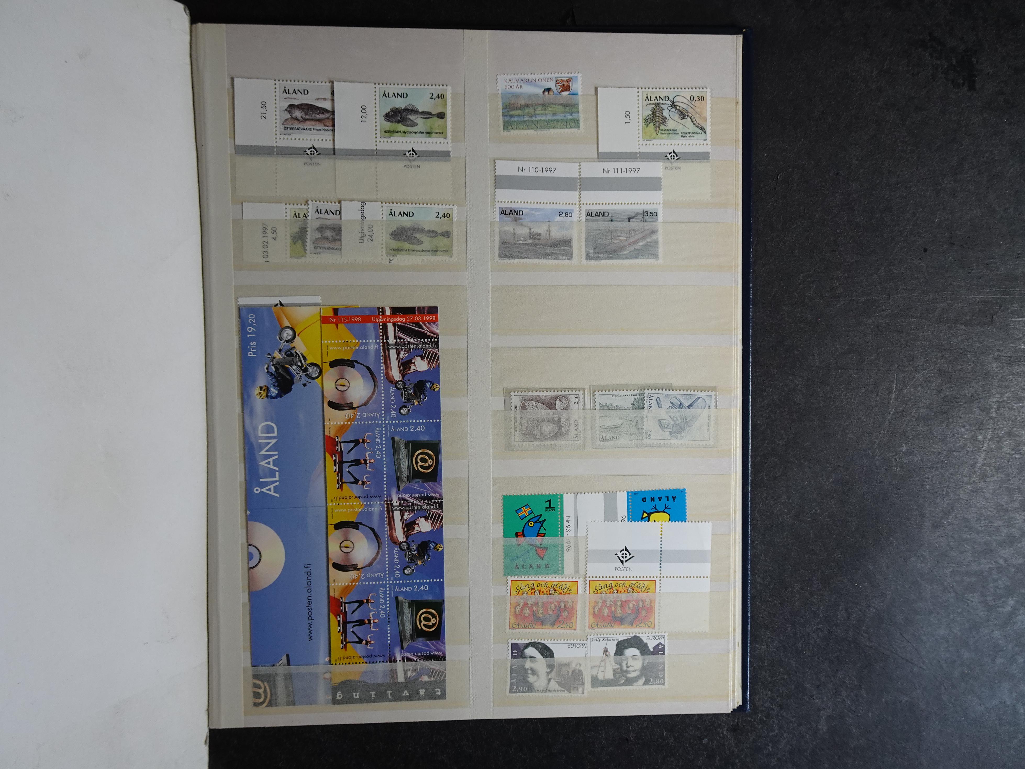 Noorwegen en Aland leuke verzameling. 25