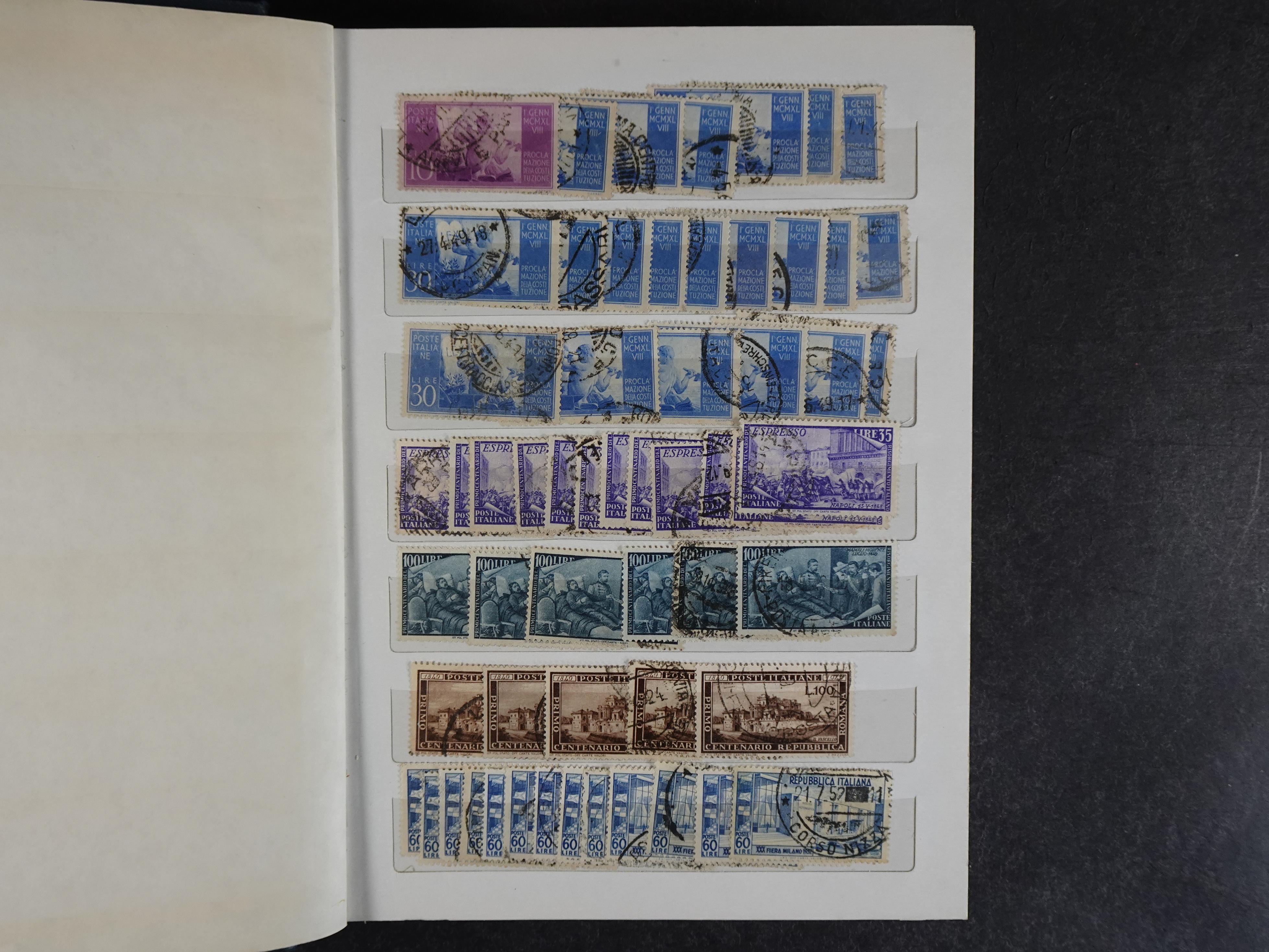 Gestempelde stock betere waardes jaren 40 -50. Zeer hoge cat waarde.