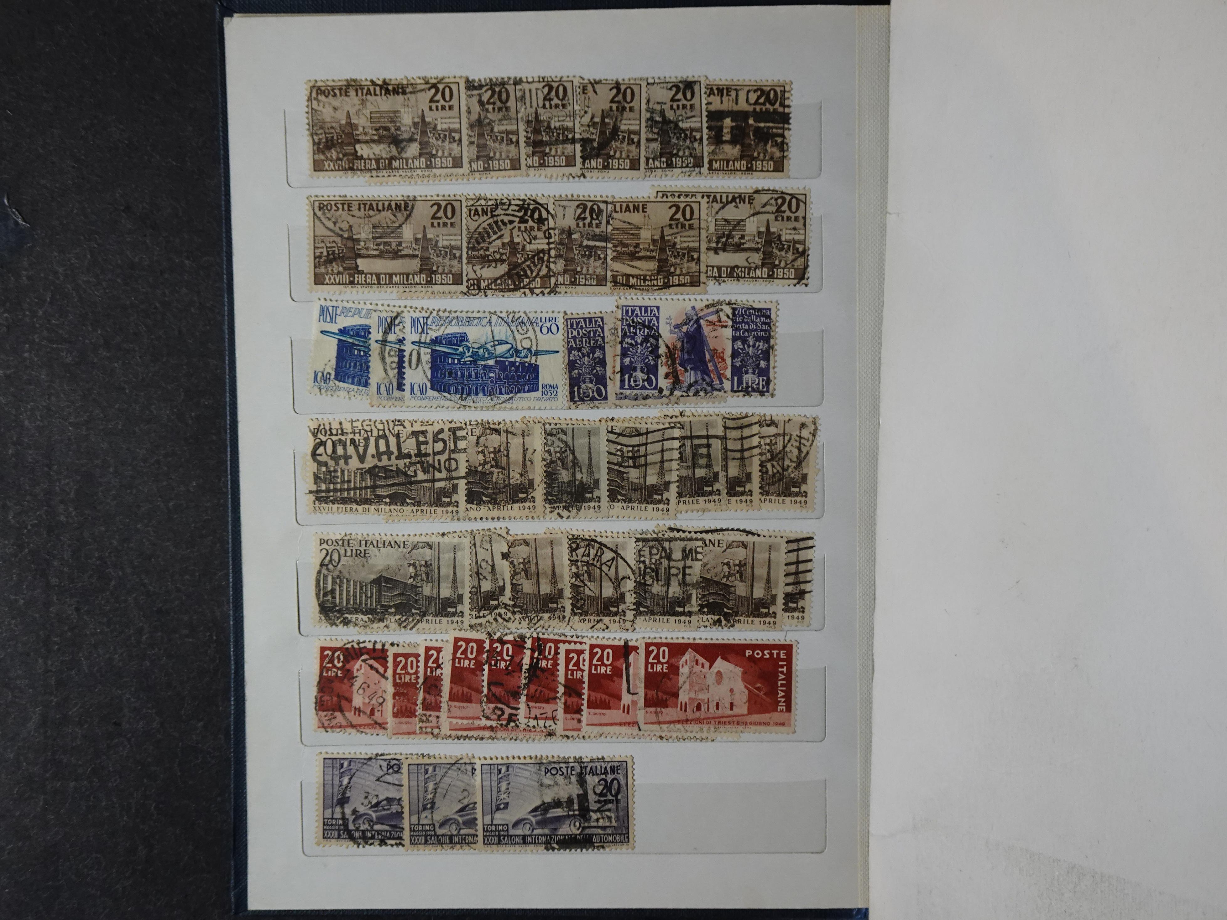 Gestempelde stock betere waardes jaren 40 -50. Zeer hoge cat waarde. 4