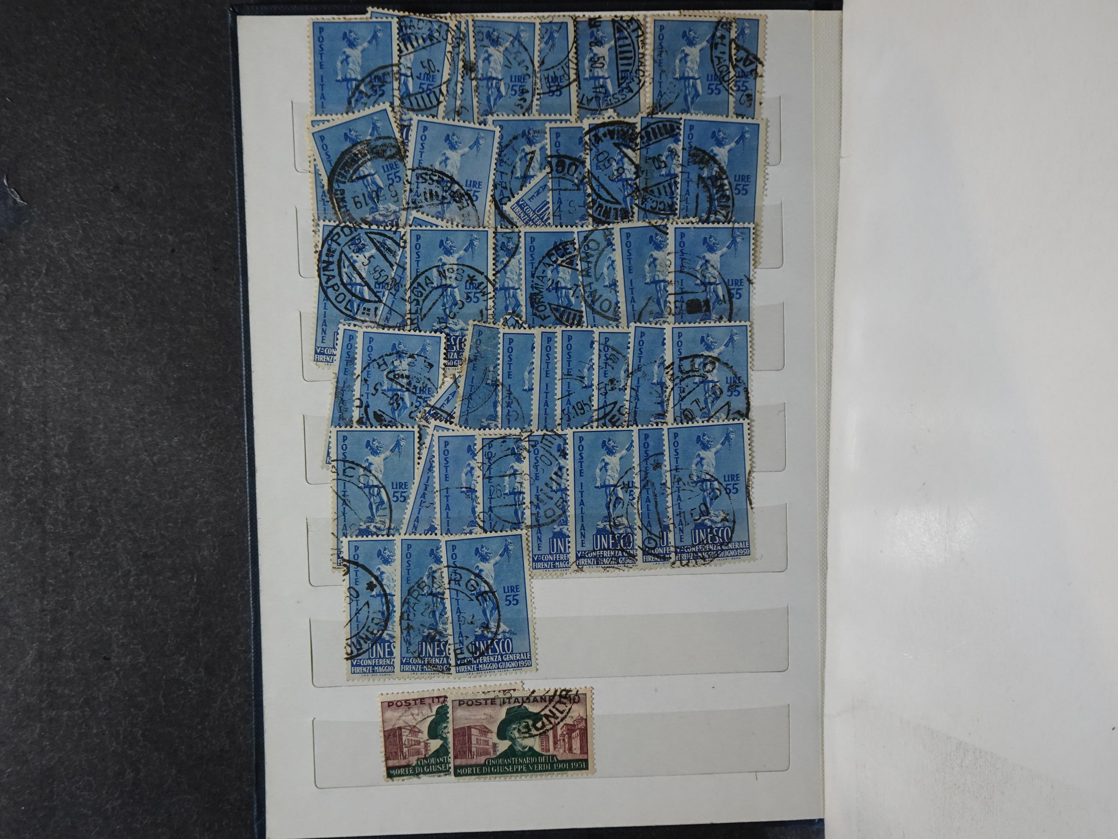 Gestempelde stock betere waardes jaren 40 -50. Zeer hoge cat waarde. 6