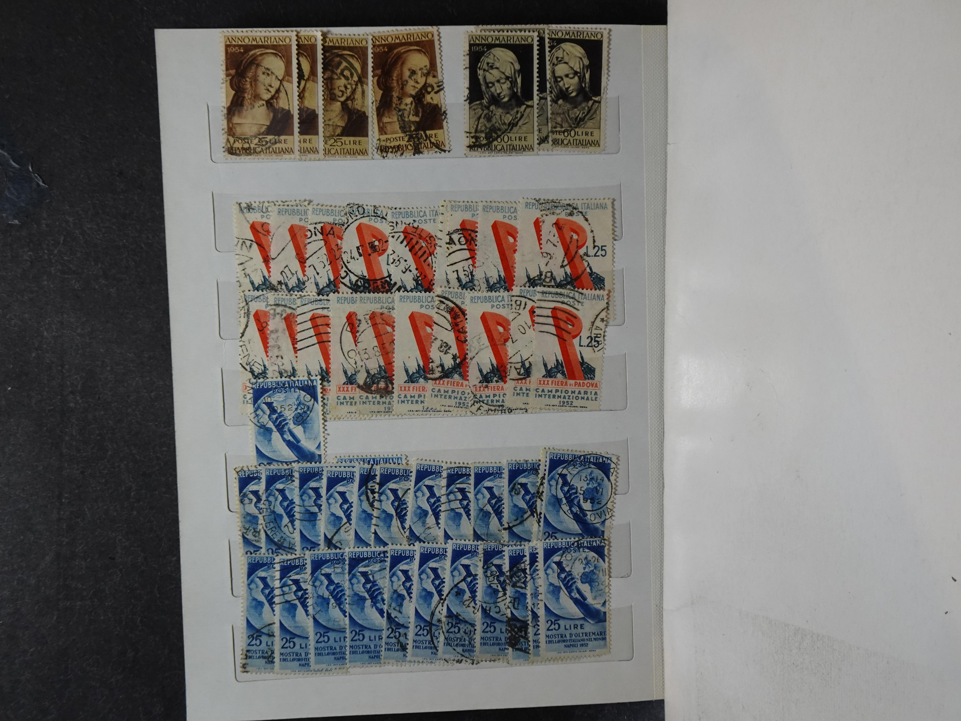 Gestempelde stock betere waardes jaren 40 -50. Zeer hoge cat waarde. 12