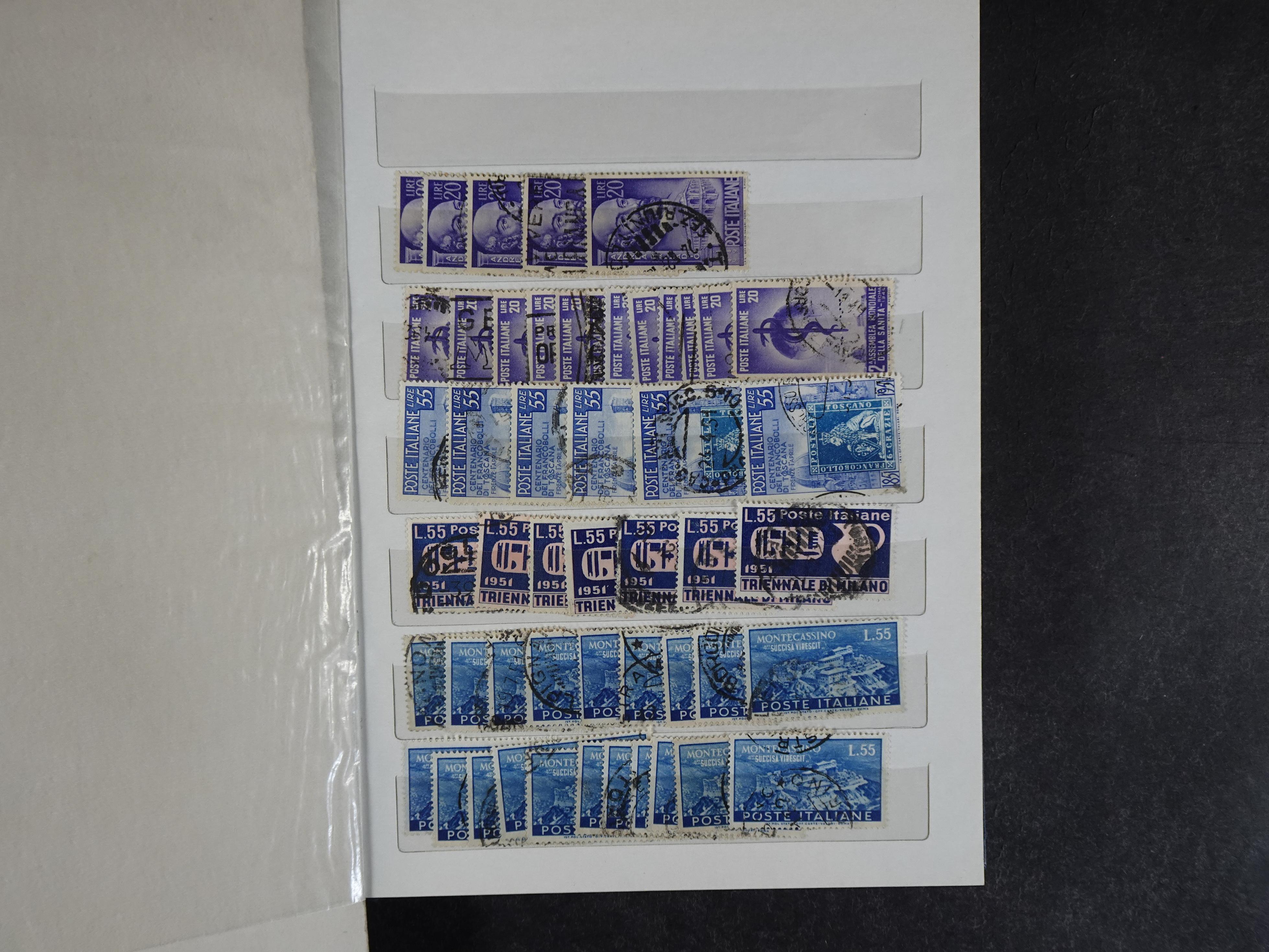 Gestempelde stock betere waardes jaren 40 -50. Zeer hoge cat waarde. 13