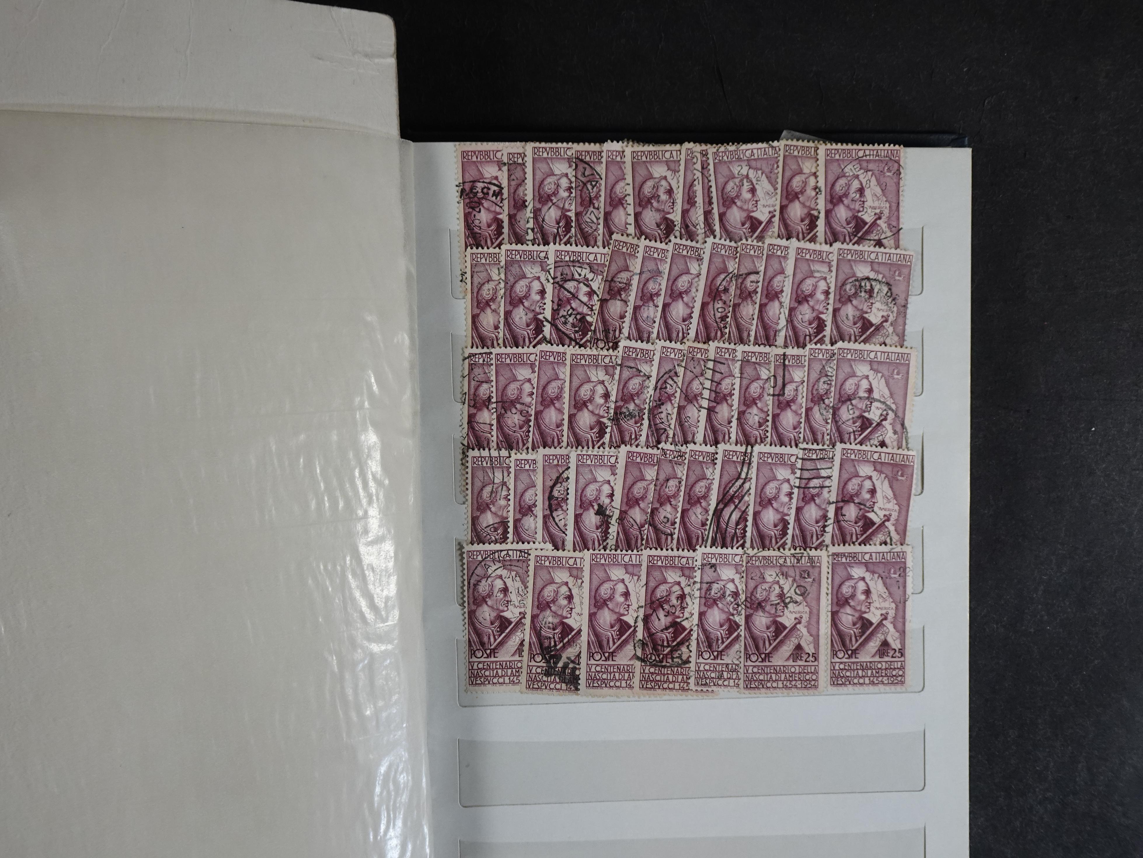 Gestempelde stock betere waardes jaren 40 -50. Zeer hoge cat waarde. 17