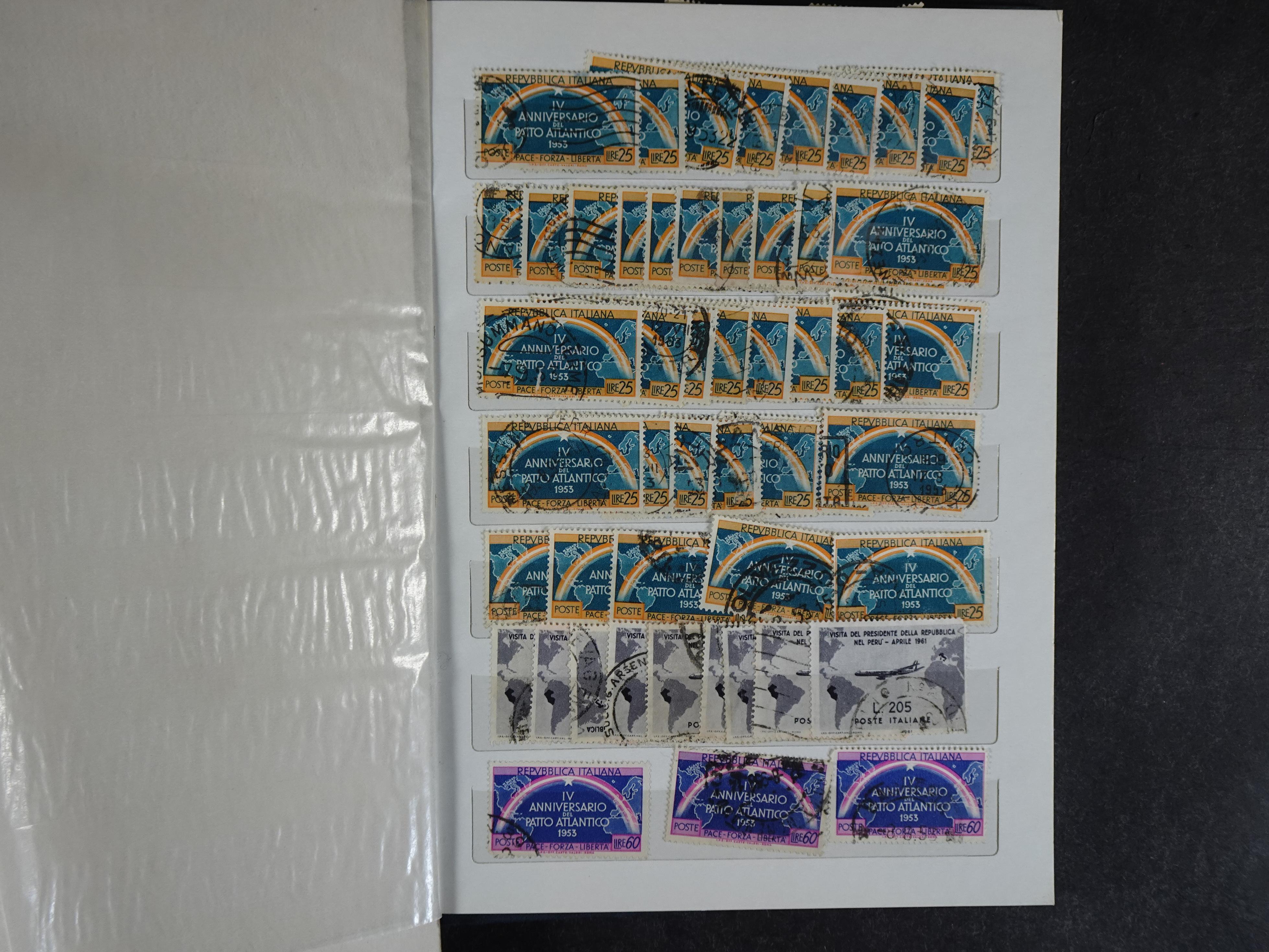 Gestempelde stock betere waardes jaren 40 -50. Zeer hoge cat waarde. 21