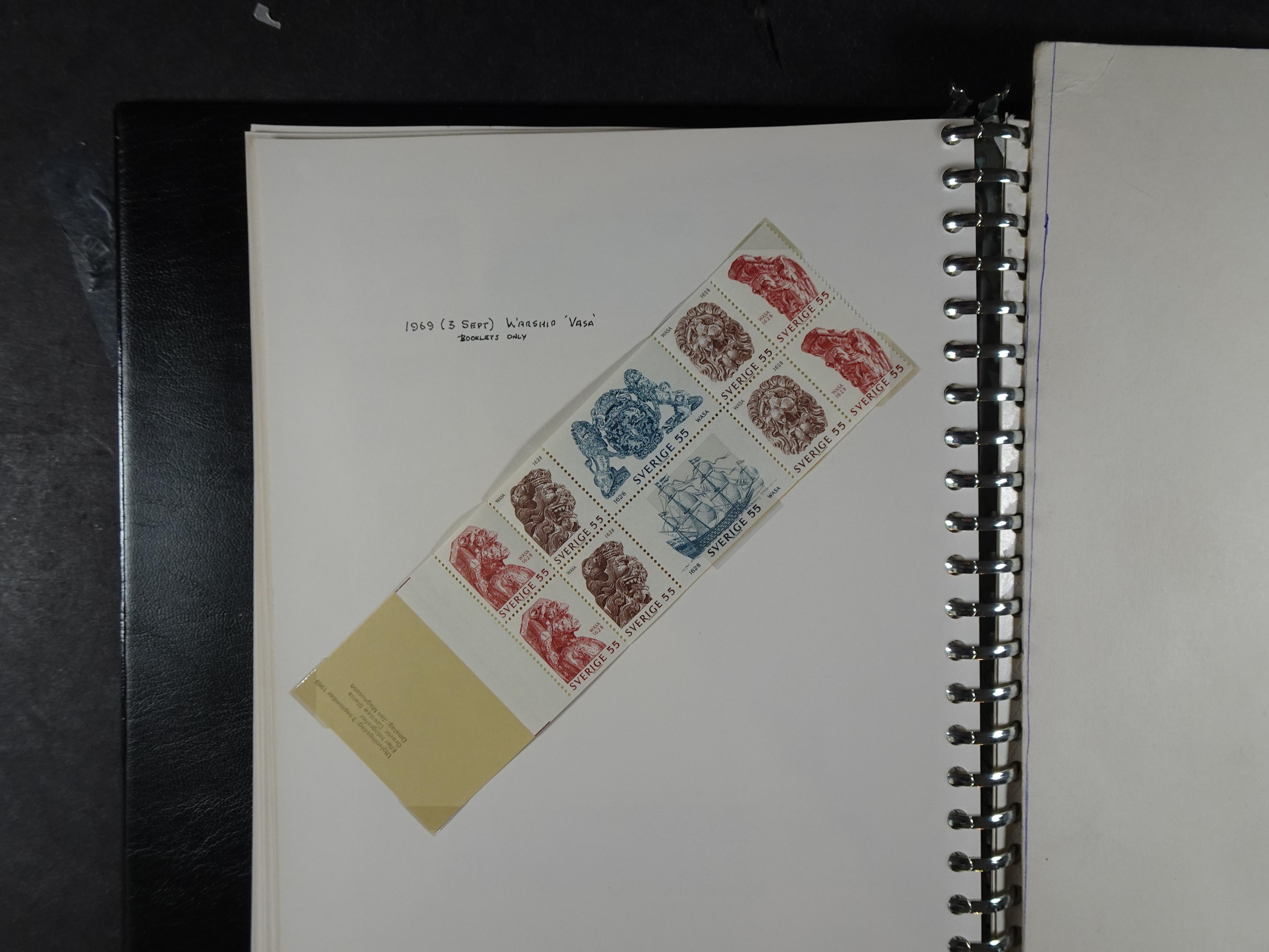 leuke verzameling. 1910-1971 op blanco albumbladen, bevat veel partijtjes.  33