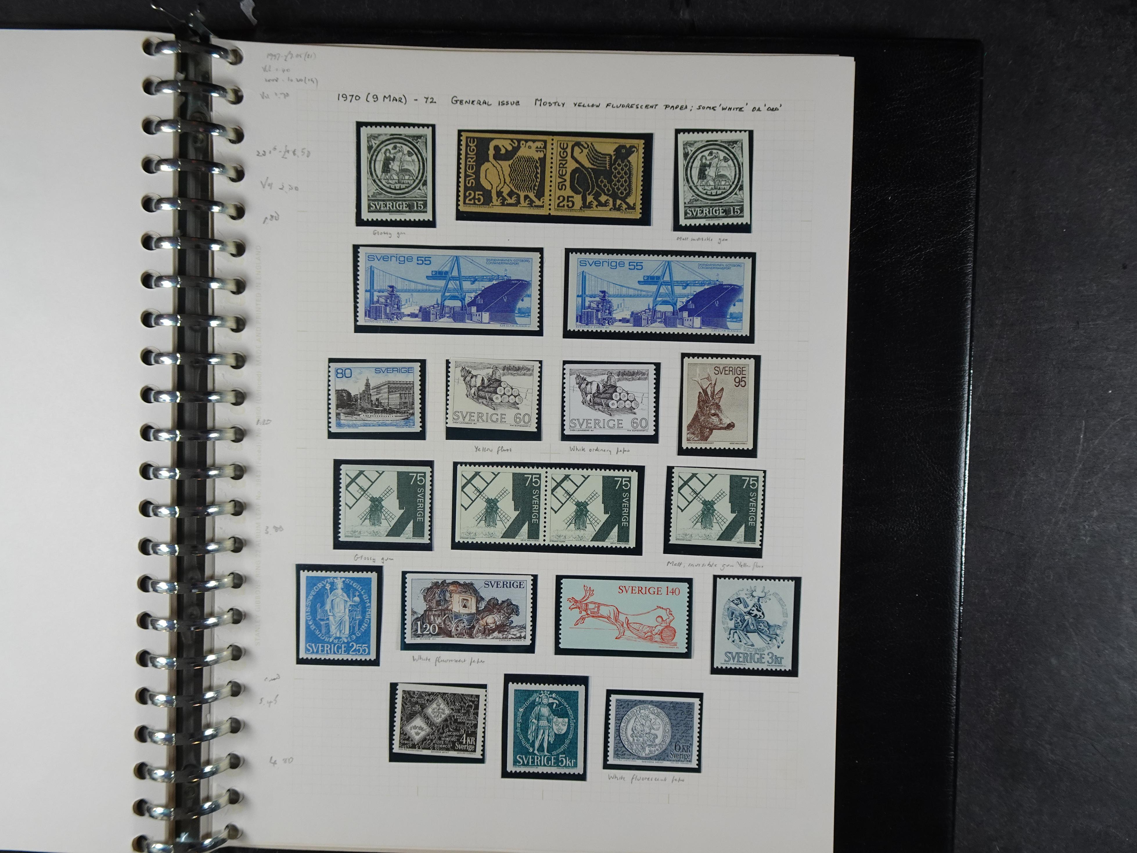 leuke verzameling. 1910-1971 op blanco albumbladen, bevat veel partijtjes.  37