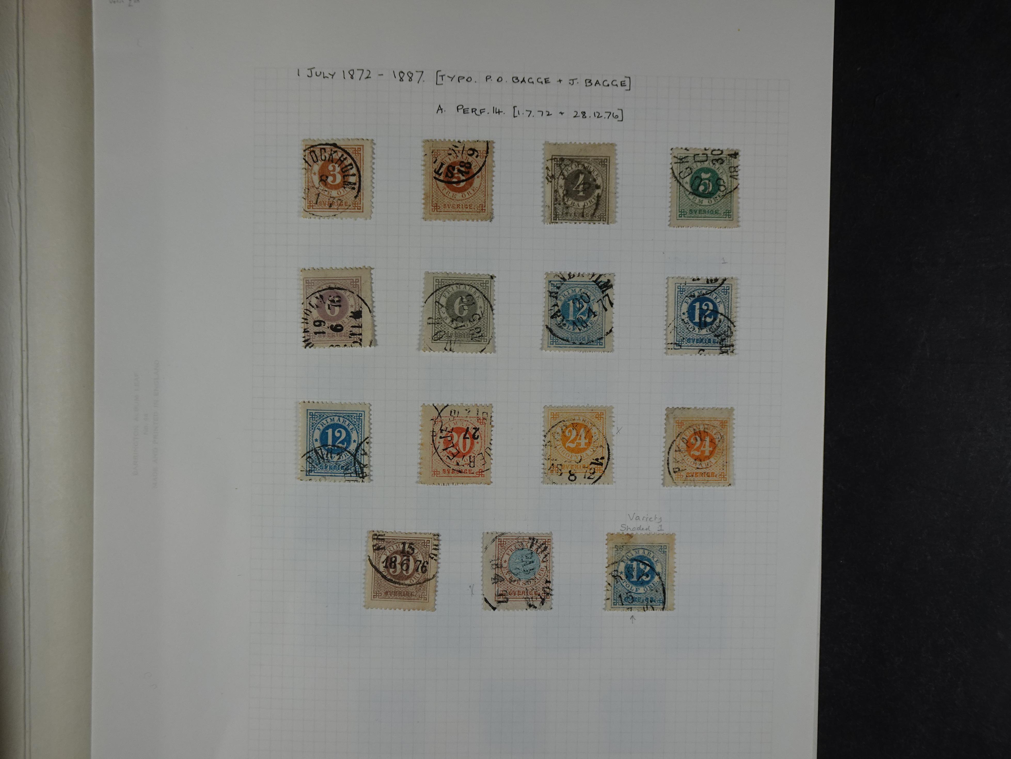 Verzameling met leuk klassiek op blanco albumblaadjes in 2 klembanden. 3