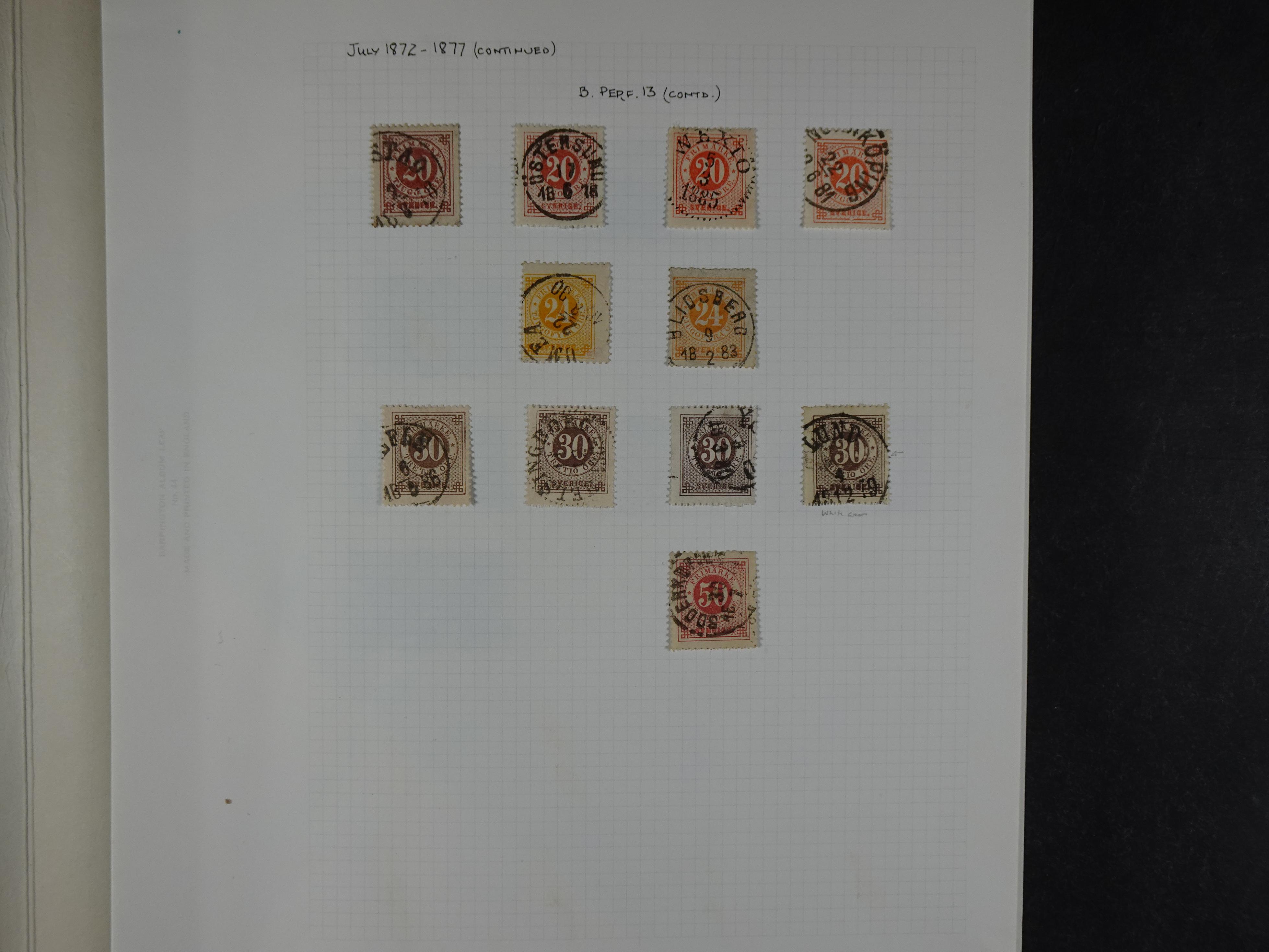 Verzameling met leuk klassiek op blanco albumblaadjes in 2 klembanden. 5