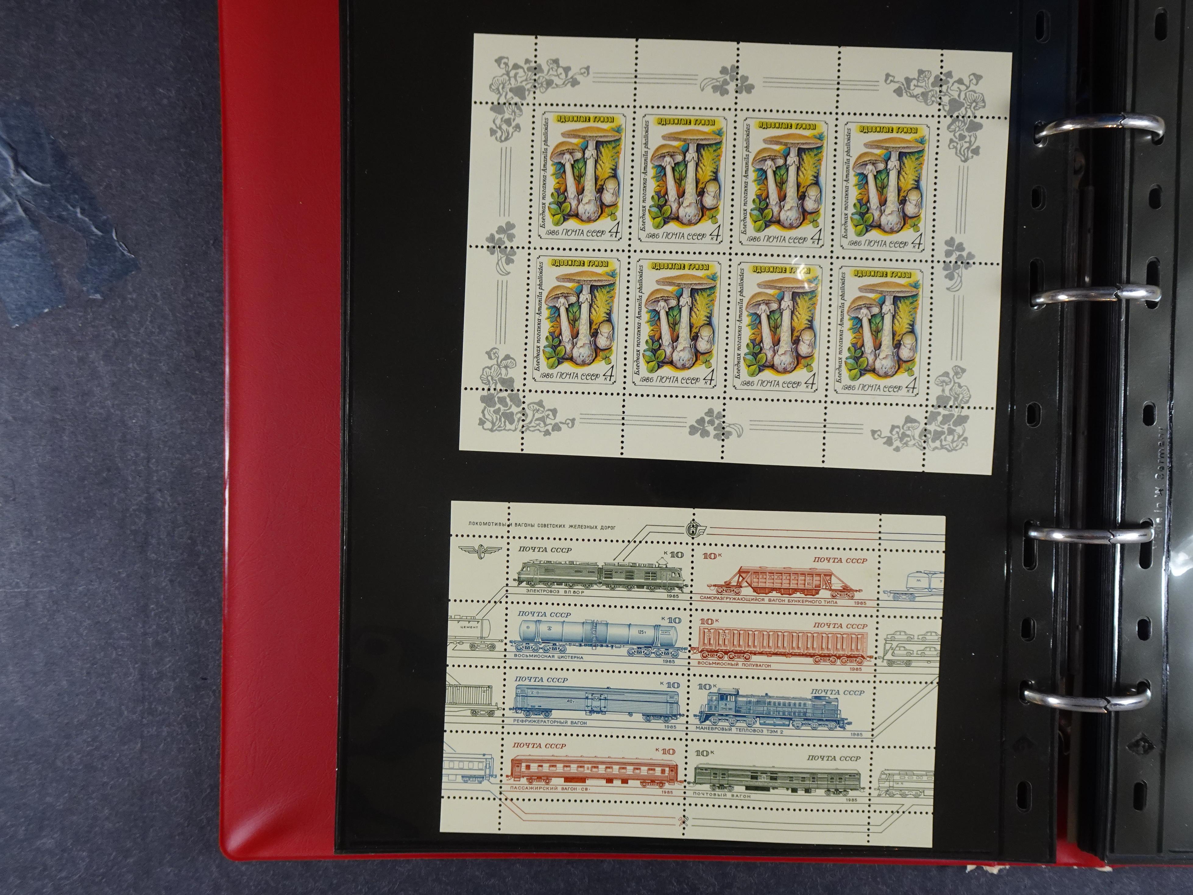 Collectie Kleinbogen, zeer hoge waarde. 60