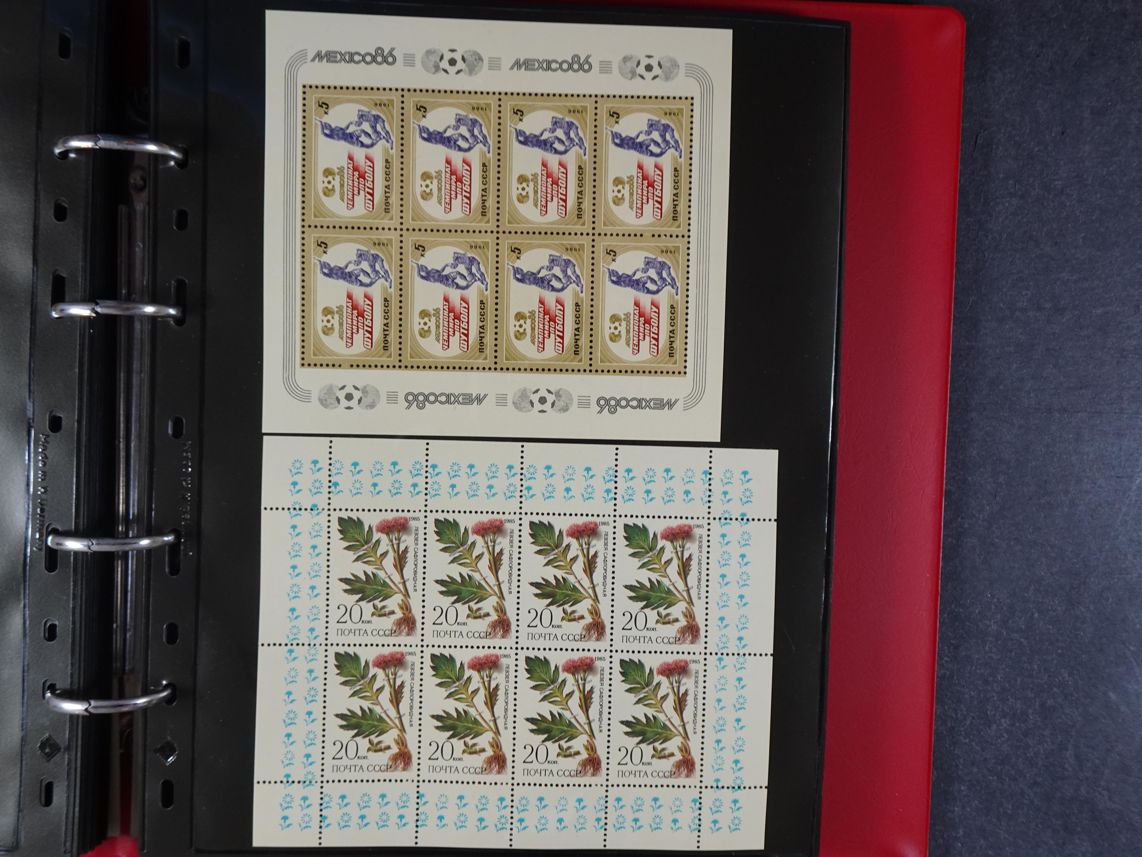 Collectie Kleinbogen, zeer hoge waarde. 67