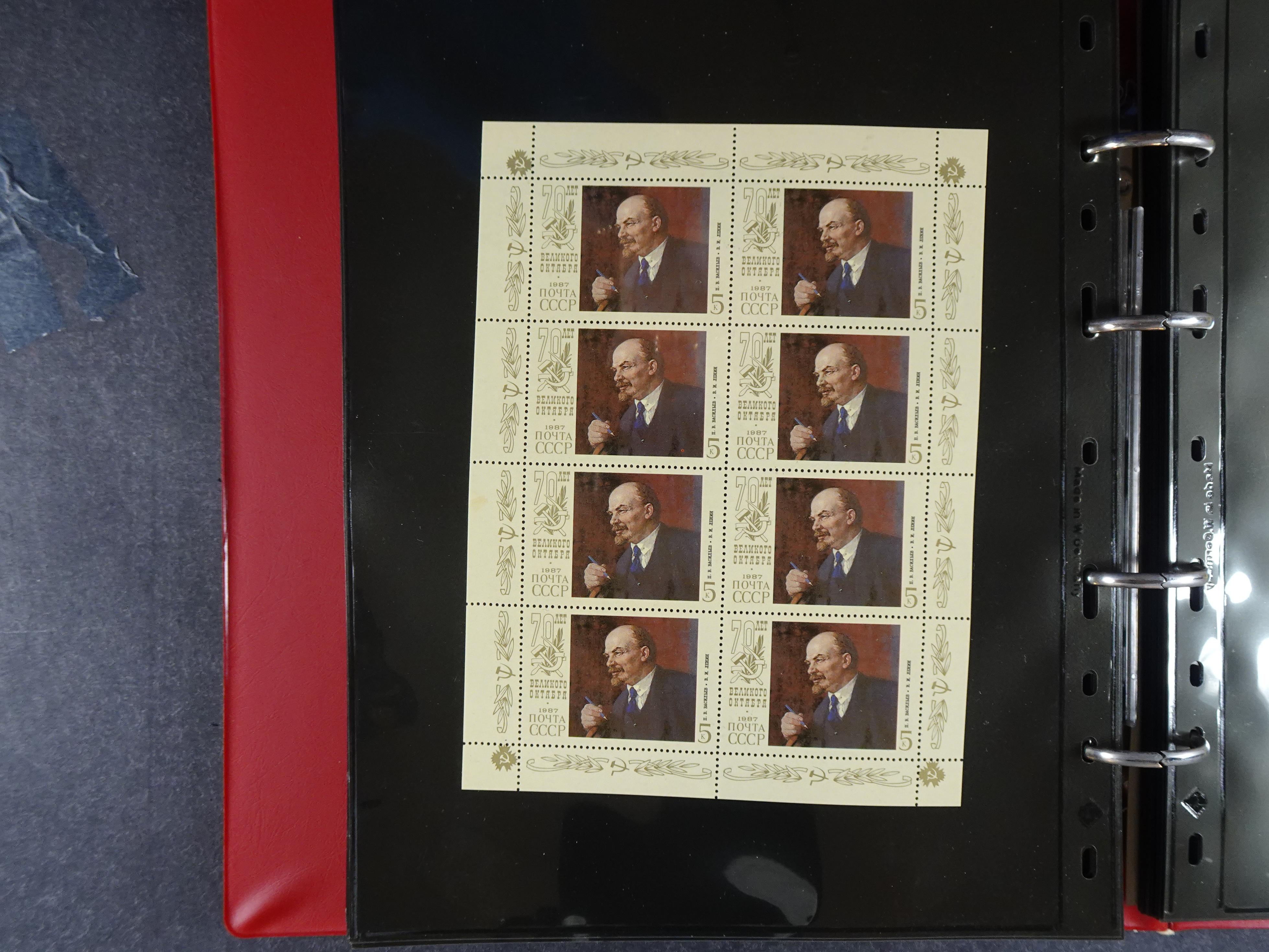 Collectie Kleinbogen, zeer hoge waarde. 80