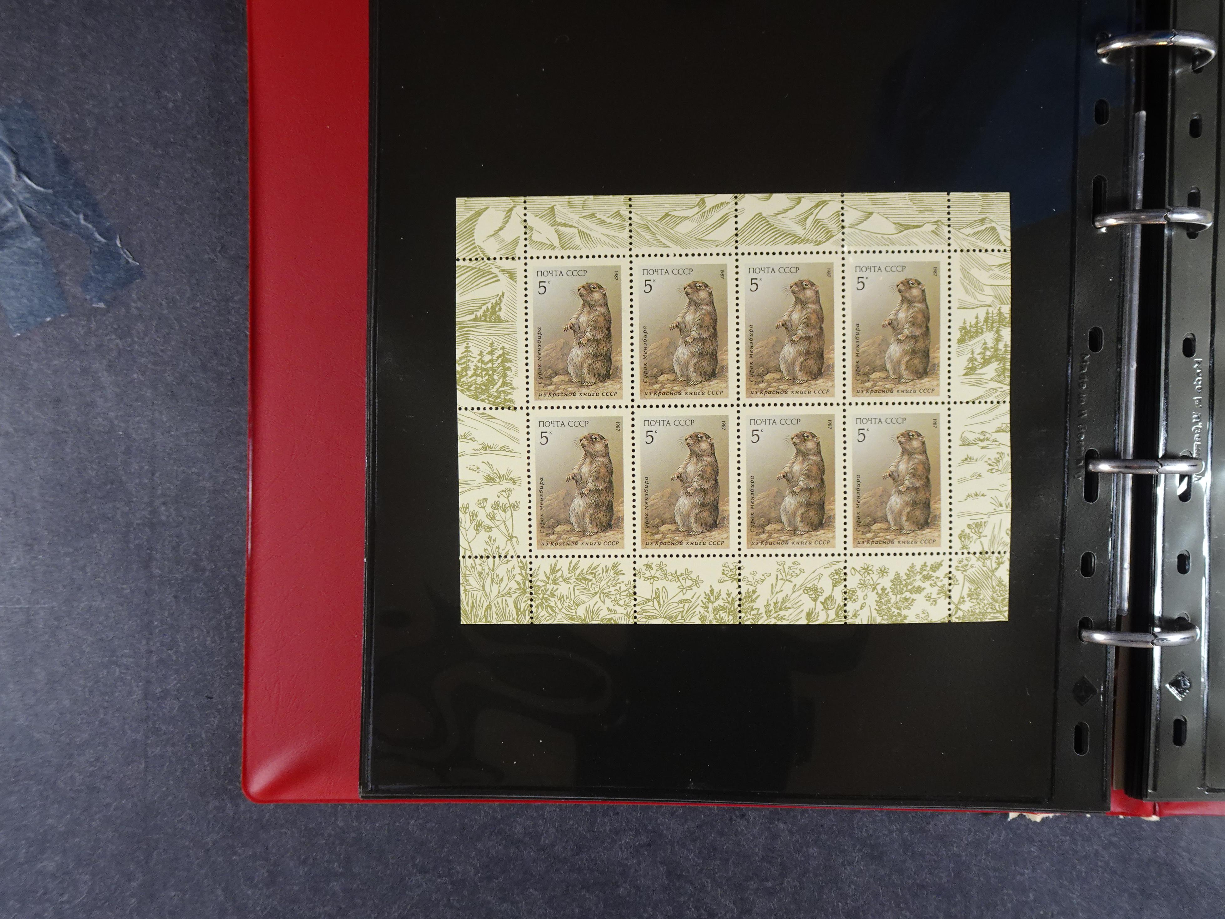 Collectie Kleinbogen, zeer hoge waarde. 86