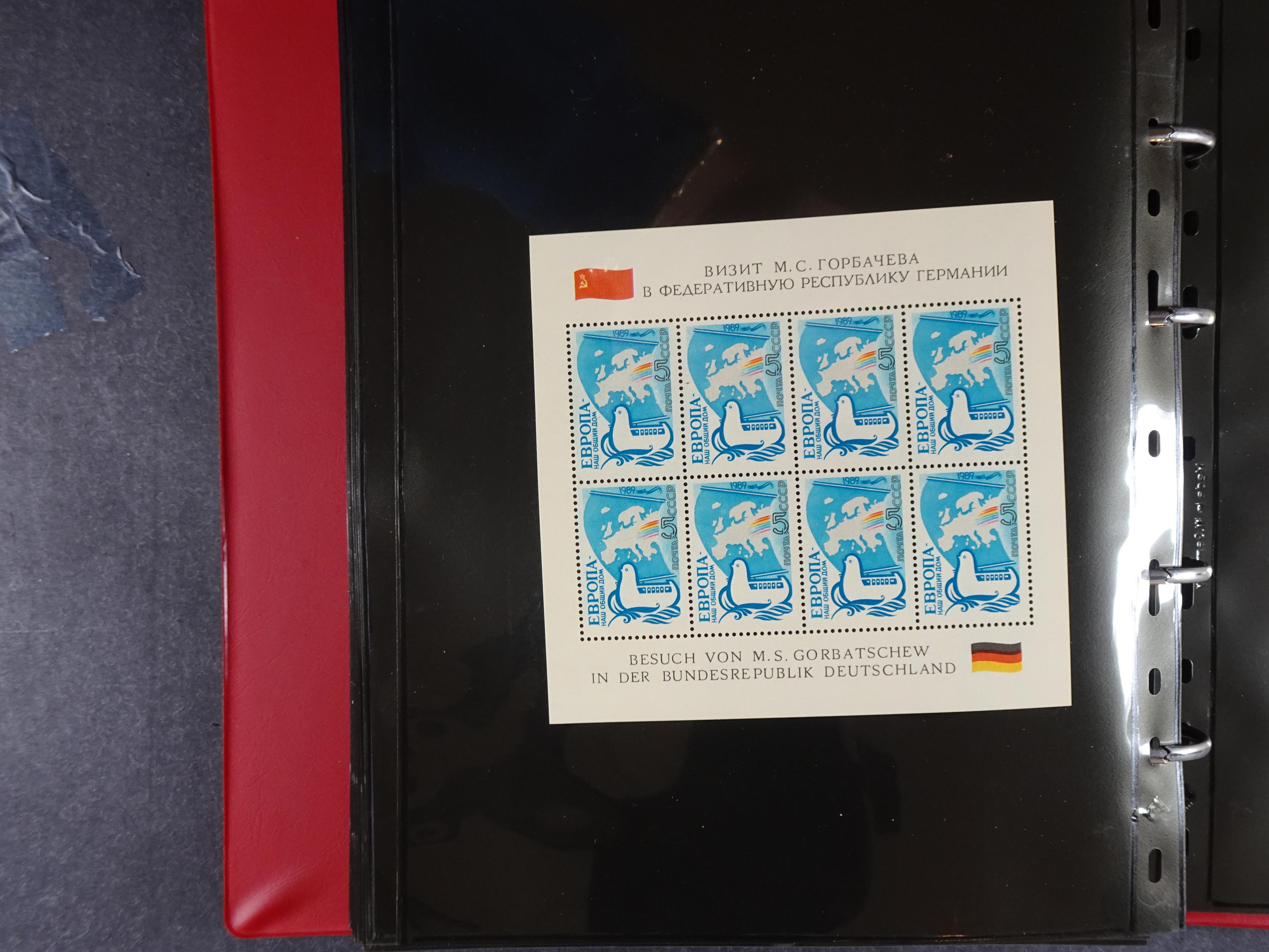 Collectie Kleinbogen, zeer hoge waarde. 98