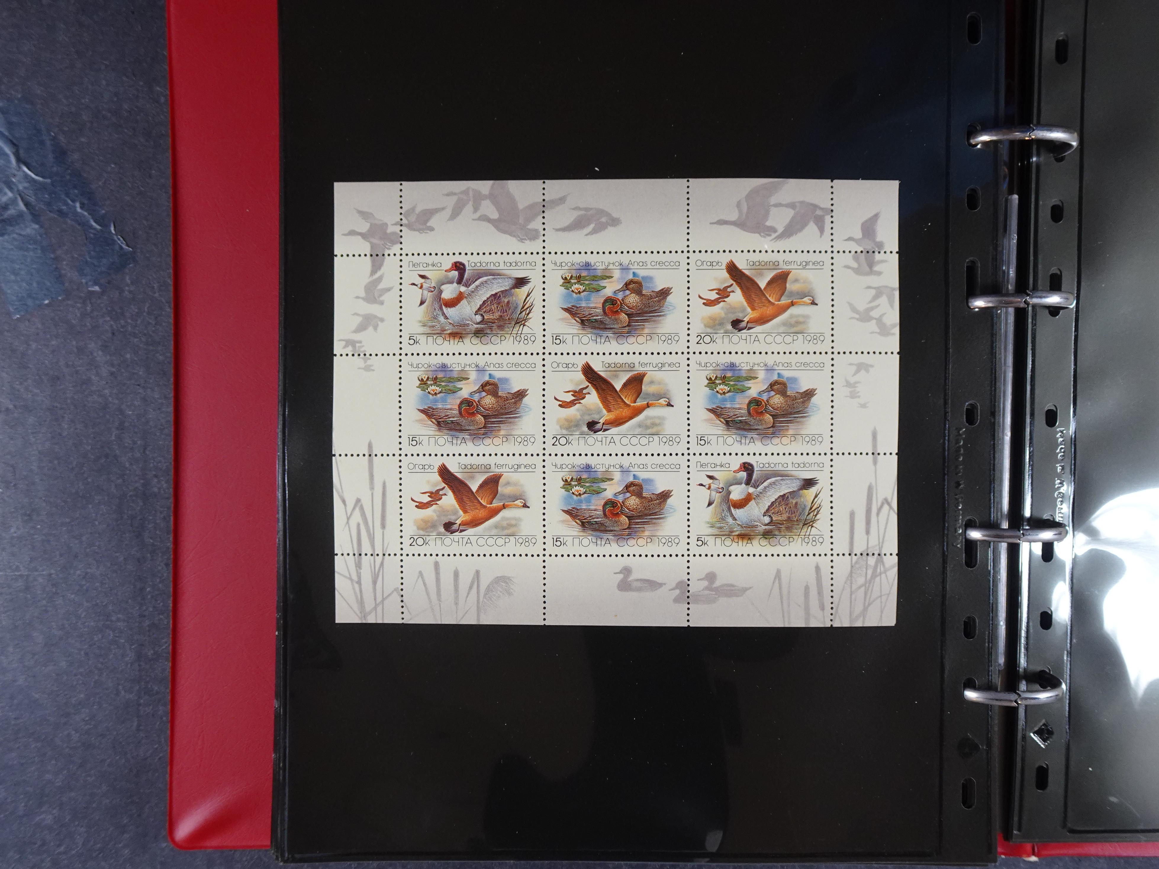 Collectie Kleinbogen, zeer hoge waarde. 100