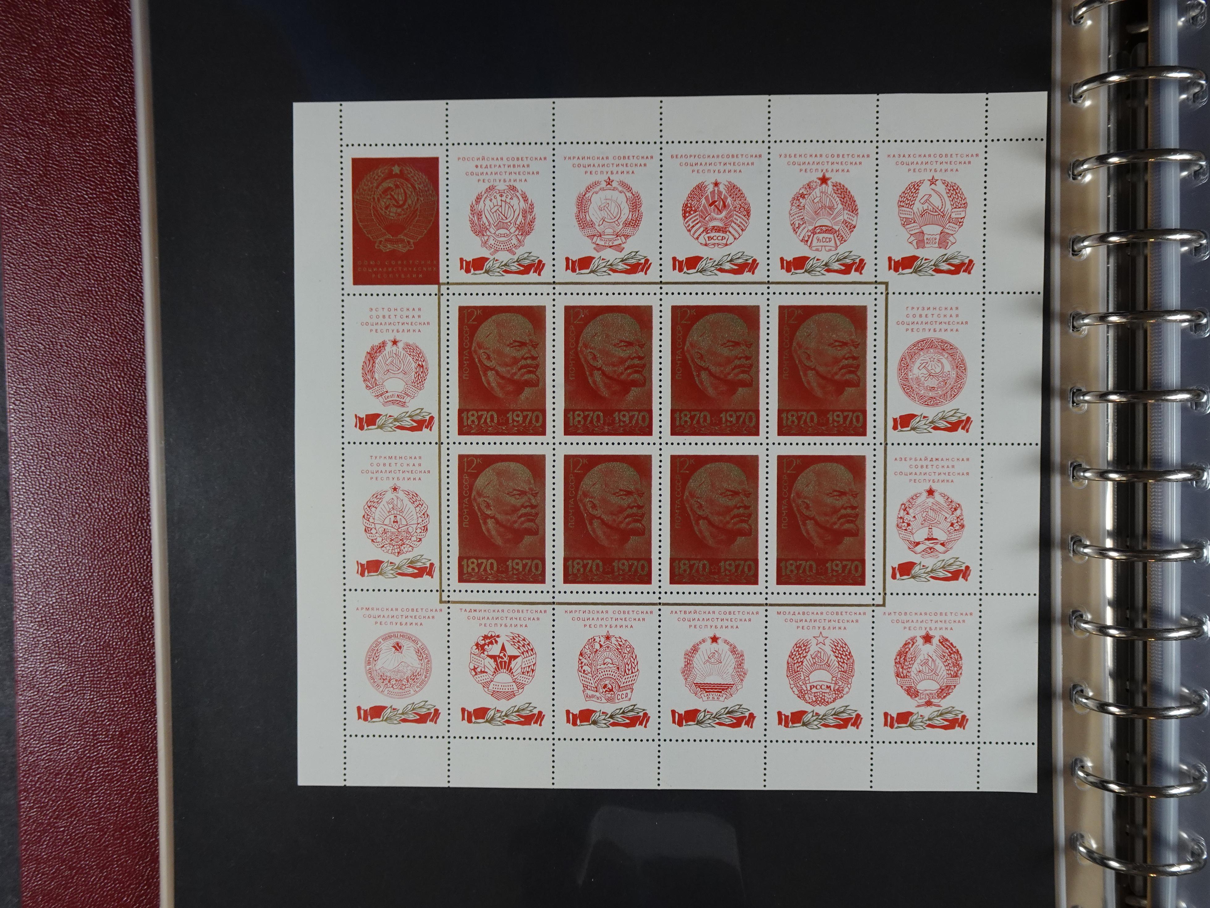 Collectie Kleinbogen, zeer hoge waarde. 130