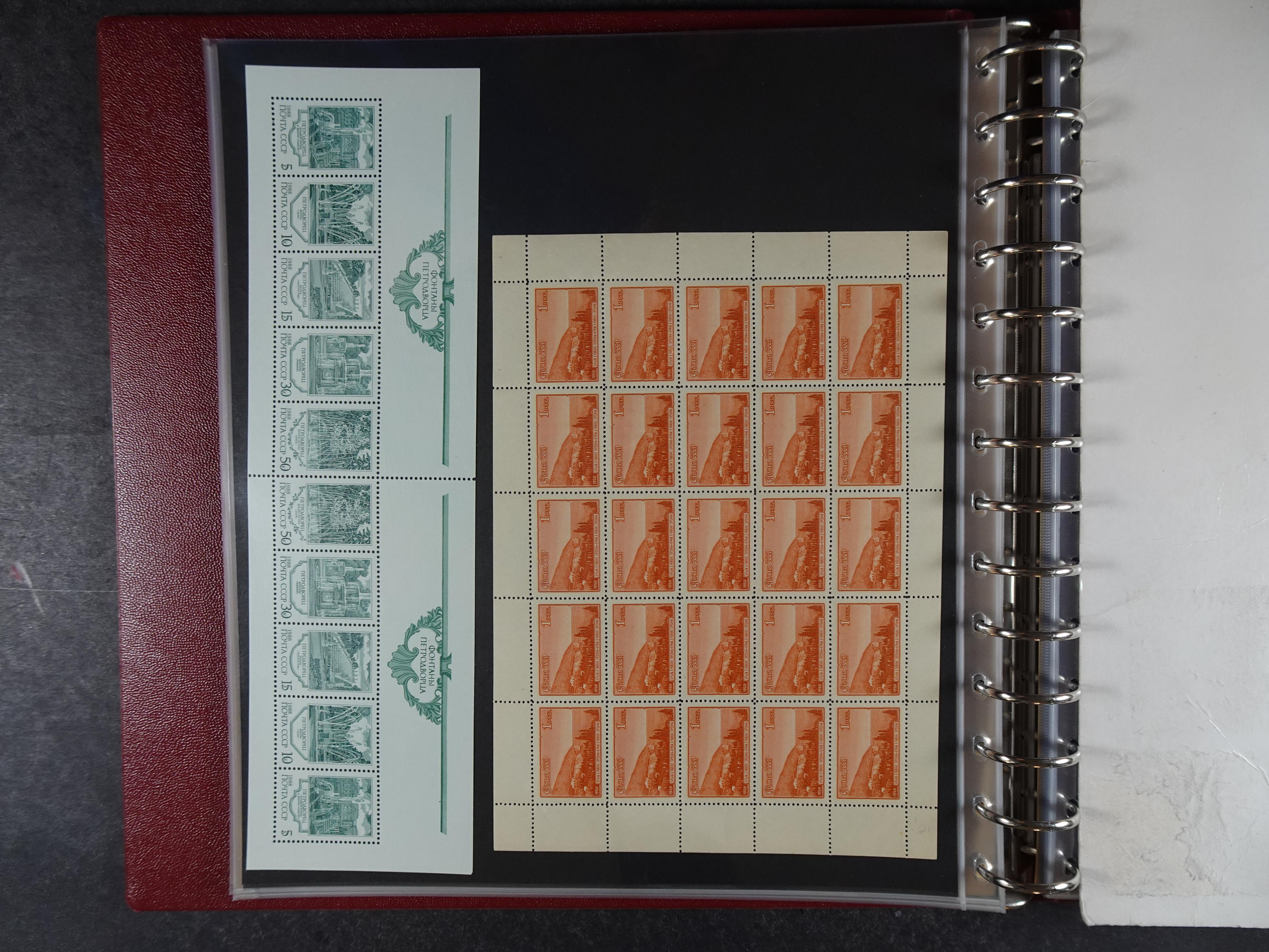 Collectie Kleinbogen, zeer hoge waarde. 137