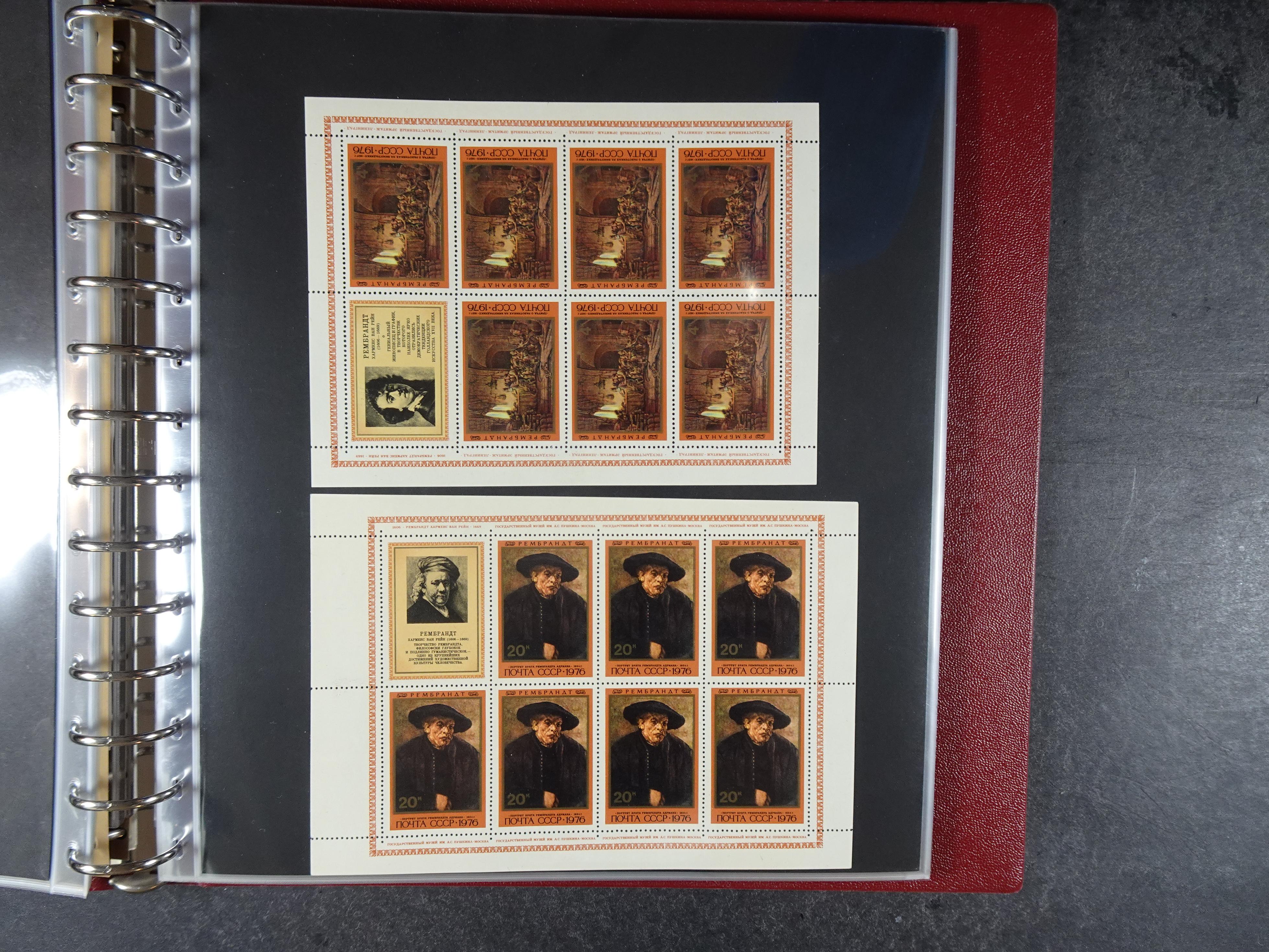 Collectie Kleinbogen, zeer hoge waarde. 144