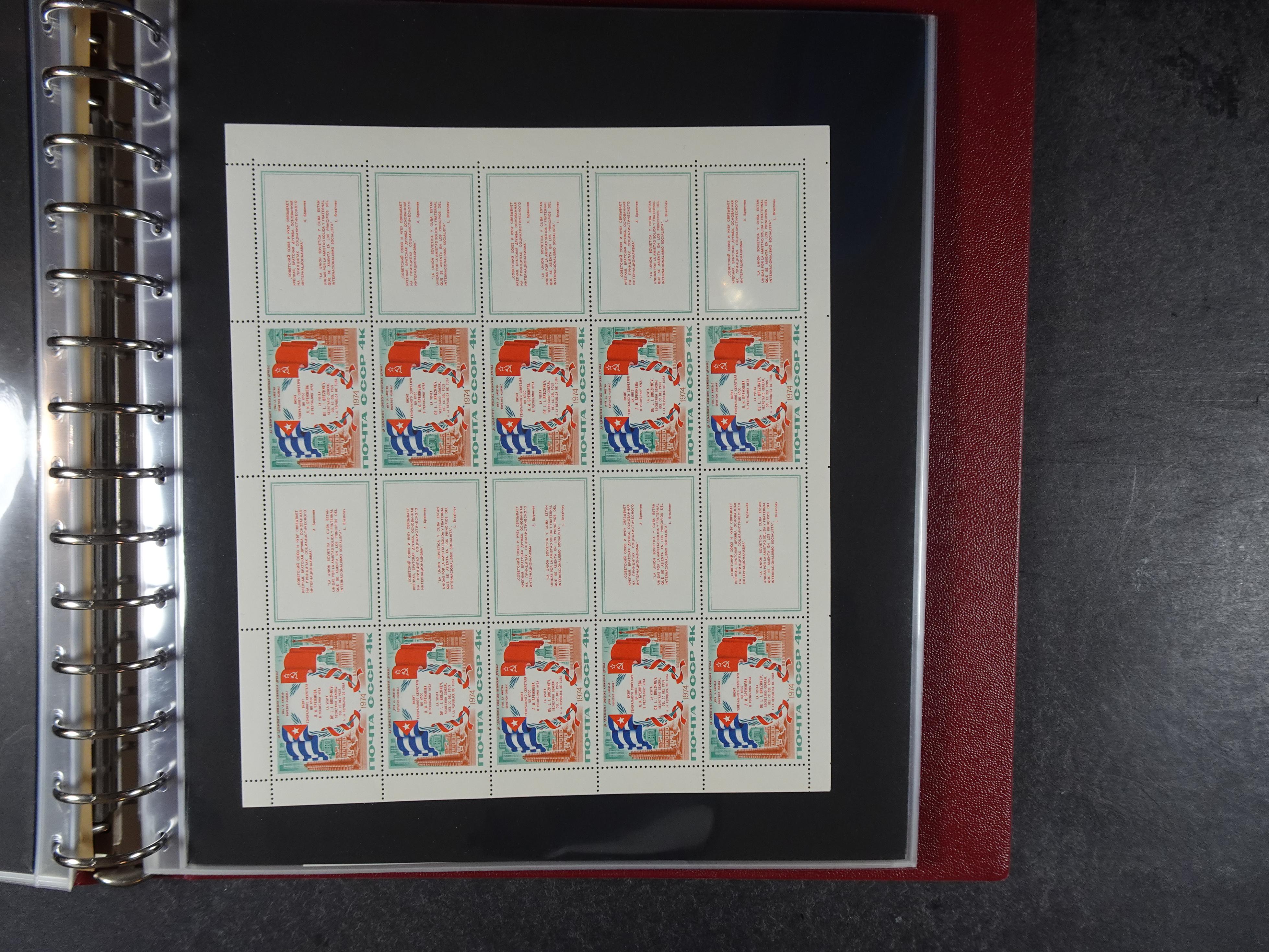 Collectie Kleinbogen, zeer hoge waarde. 145