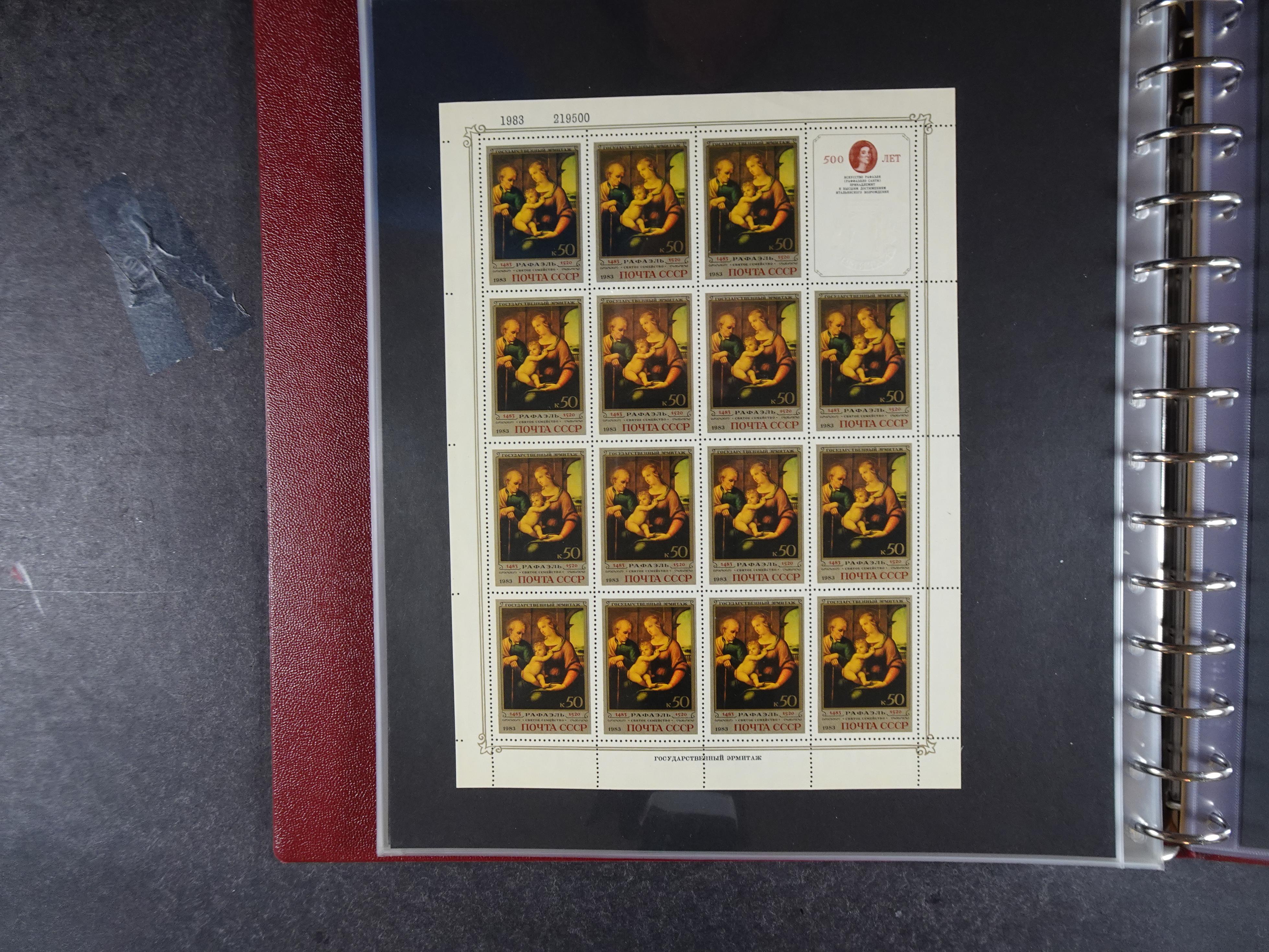 Collectie Kleinbogen, zeer hoge waarde. 148