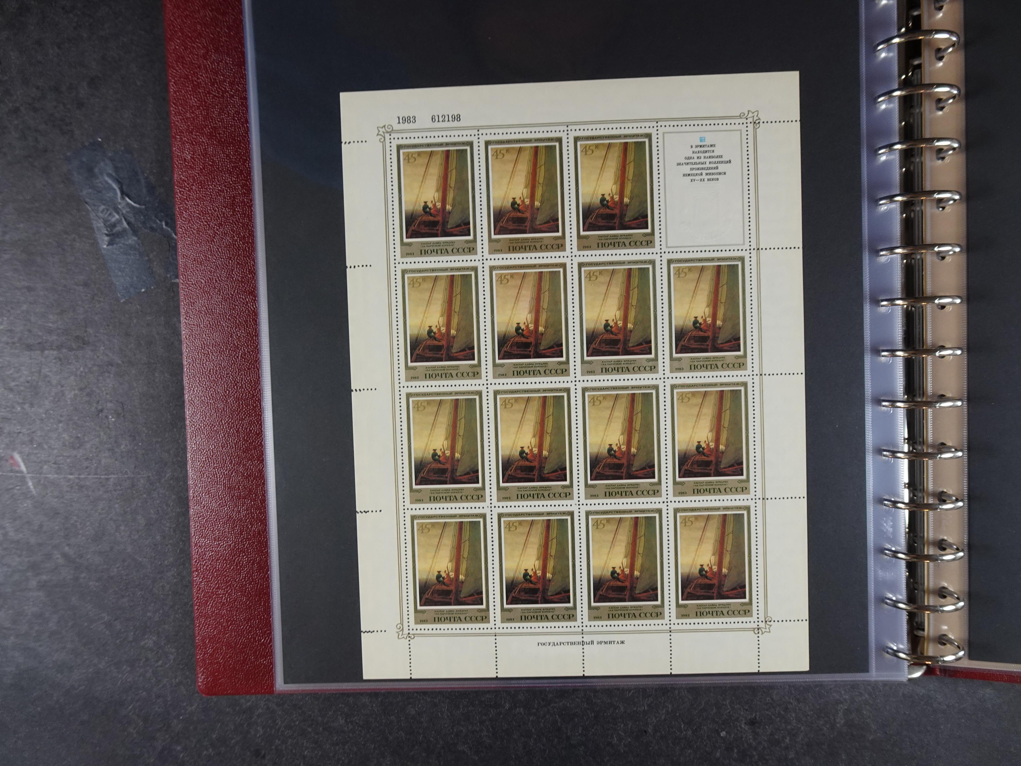 Collectie Kleinbogen, zeer hoge waarde. 162