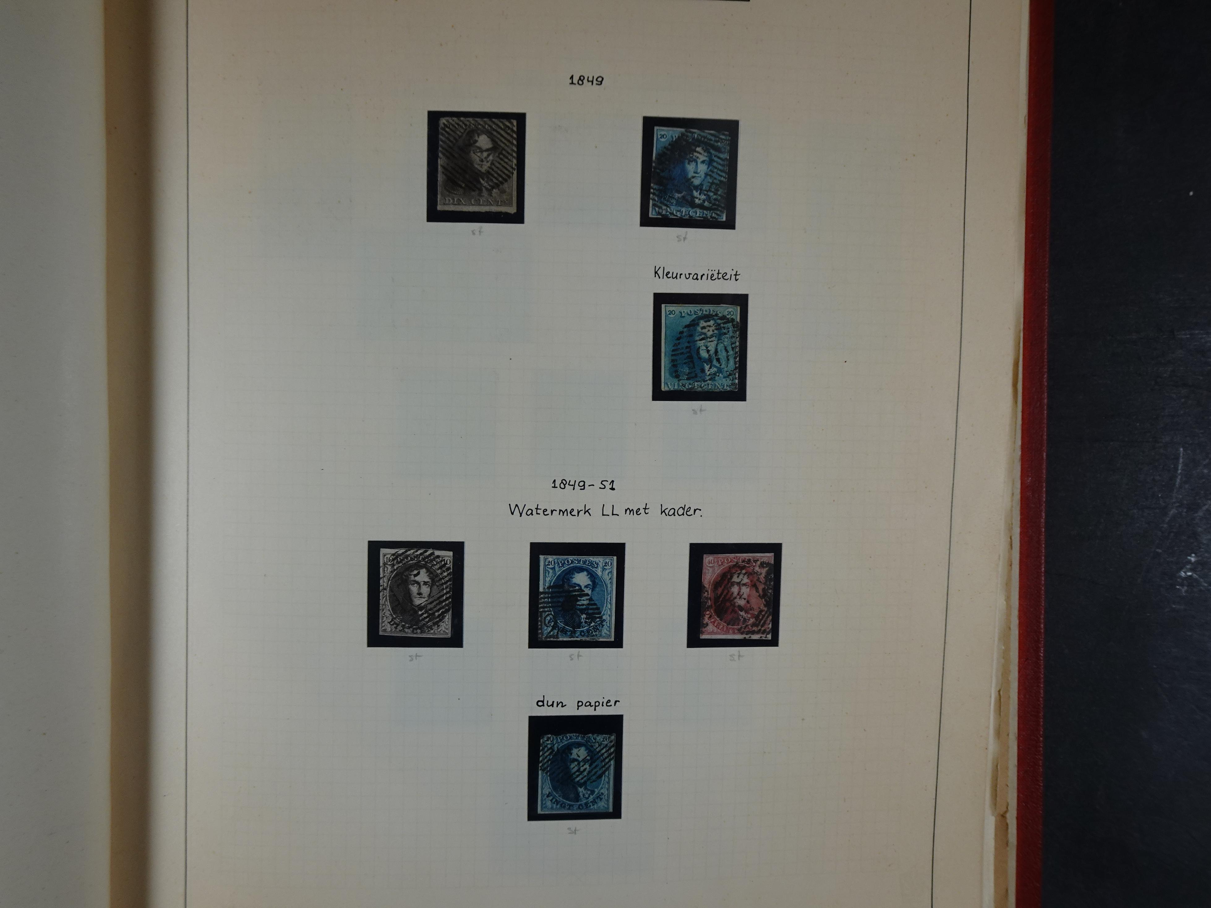 Topcollectie tot jaren 50, zeer hoge waarde ook goed "Back of the Book".